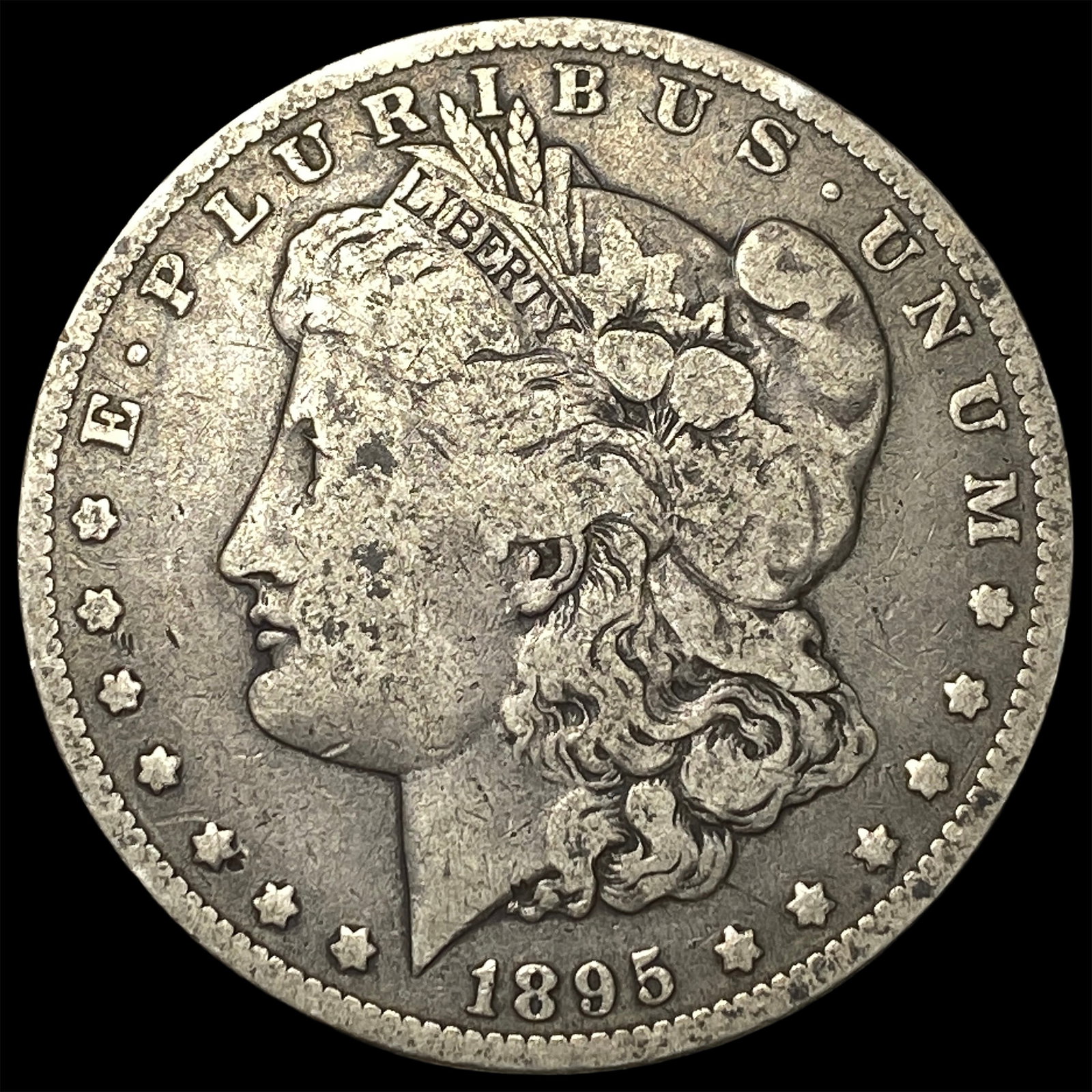 1895-O Silver Morgan Dollar LIGHTLY CIRCULATED (1 of 2)