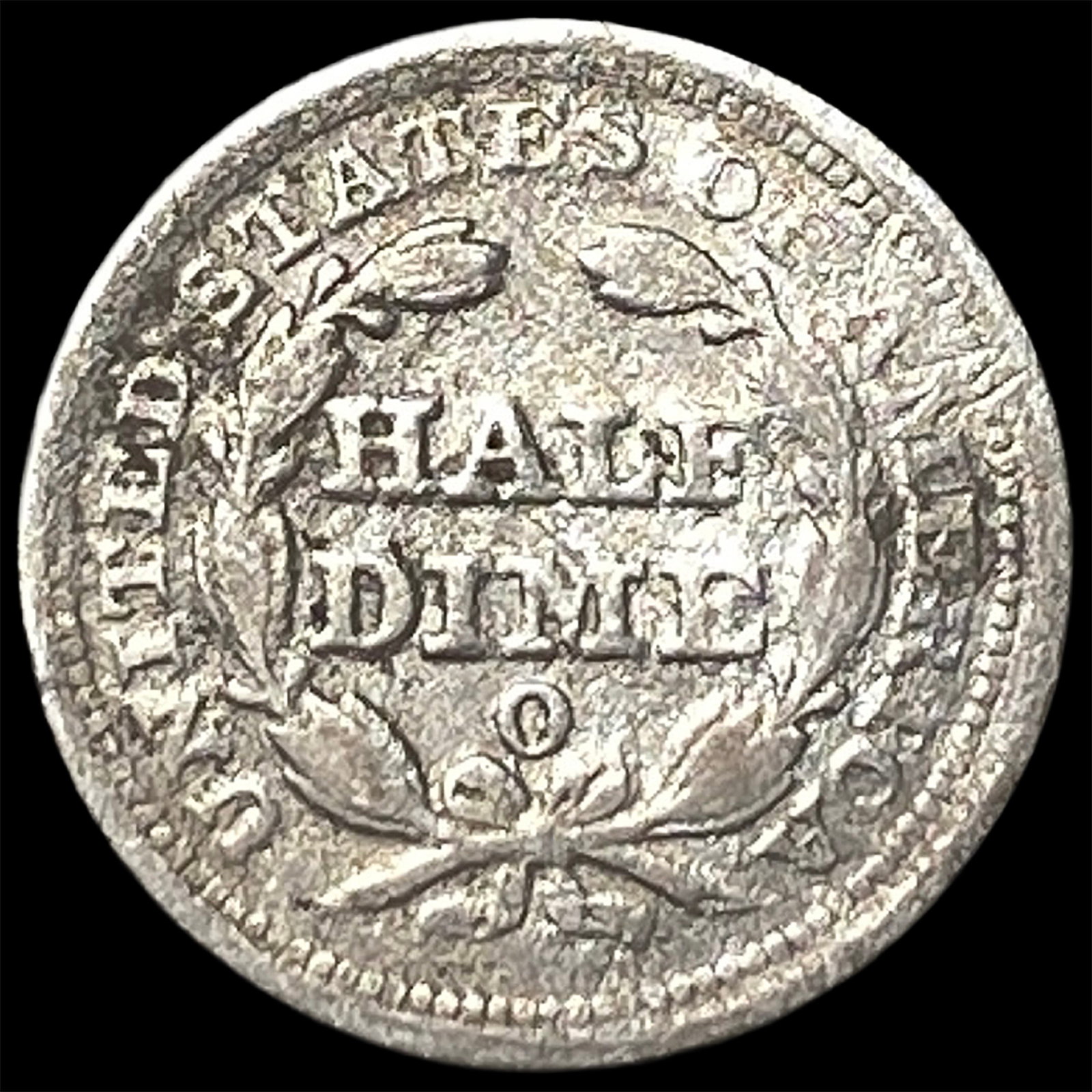 1854-O Silver Half Dime HIGH GRADE - 2