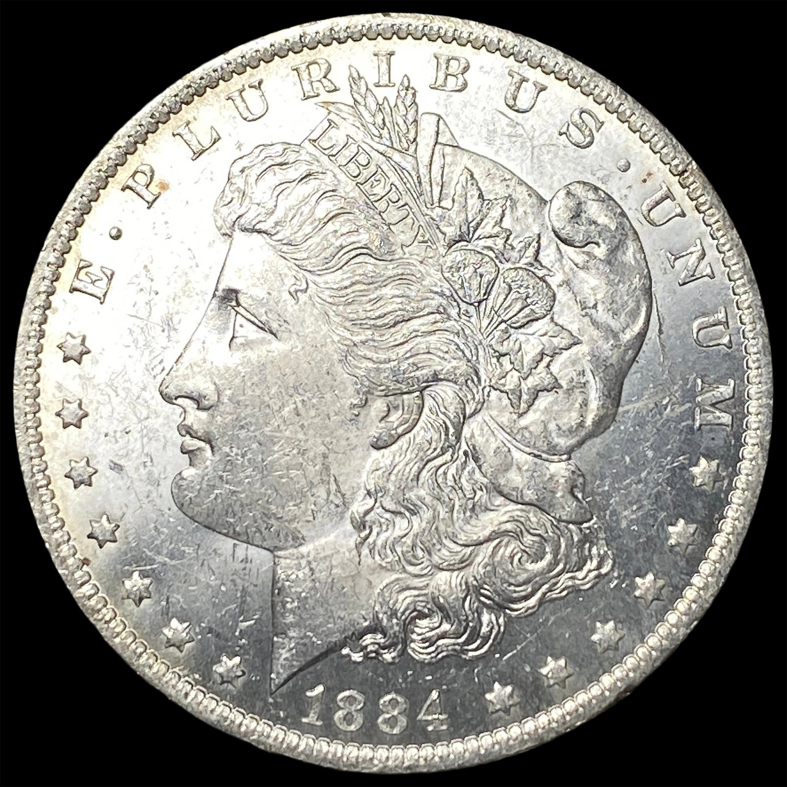 1884-O Silver Morgan Dollar CHOICE BU: 1884-O Silver Morgan Dollar CHOICE BU