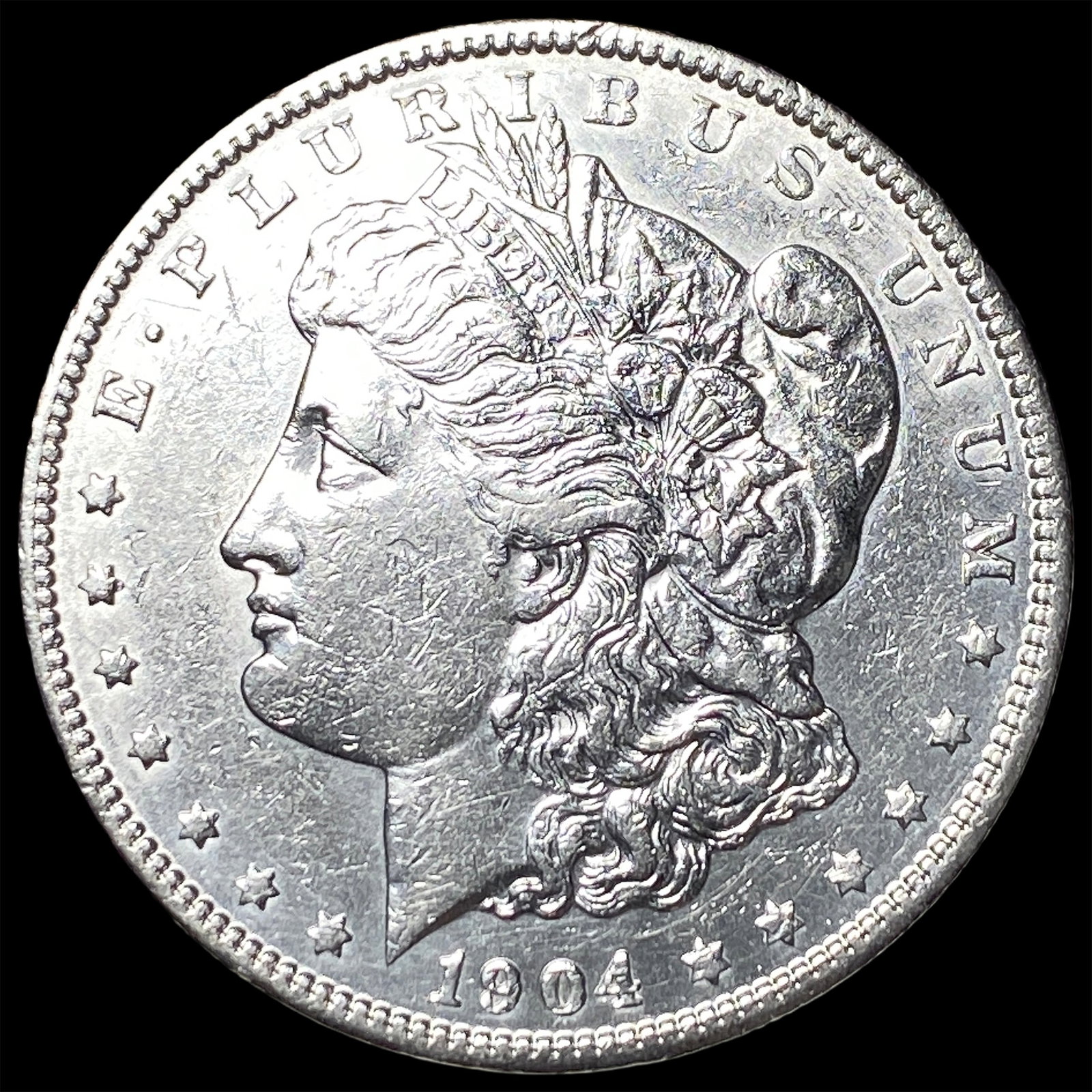 1904-O Silver Morgan Dollar CHOICE AU: 1904-O Silver Morgan Dollar CHOICE AU
