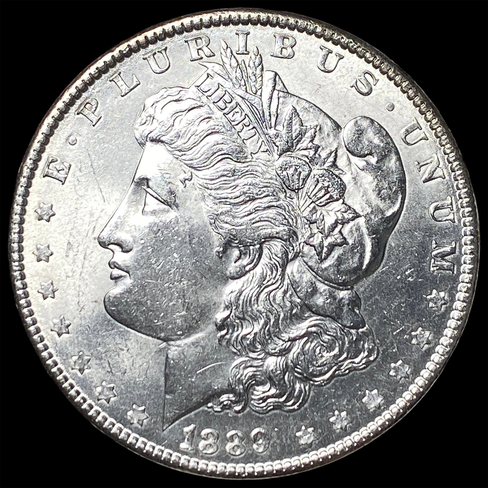 1889-O Silver Morgan Dollar GEM BU (1 of 2)
