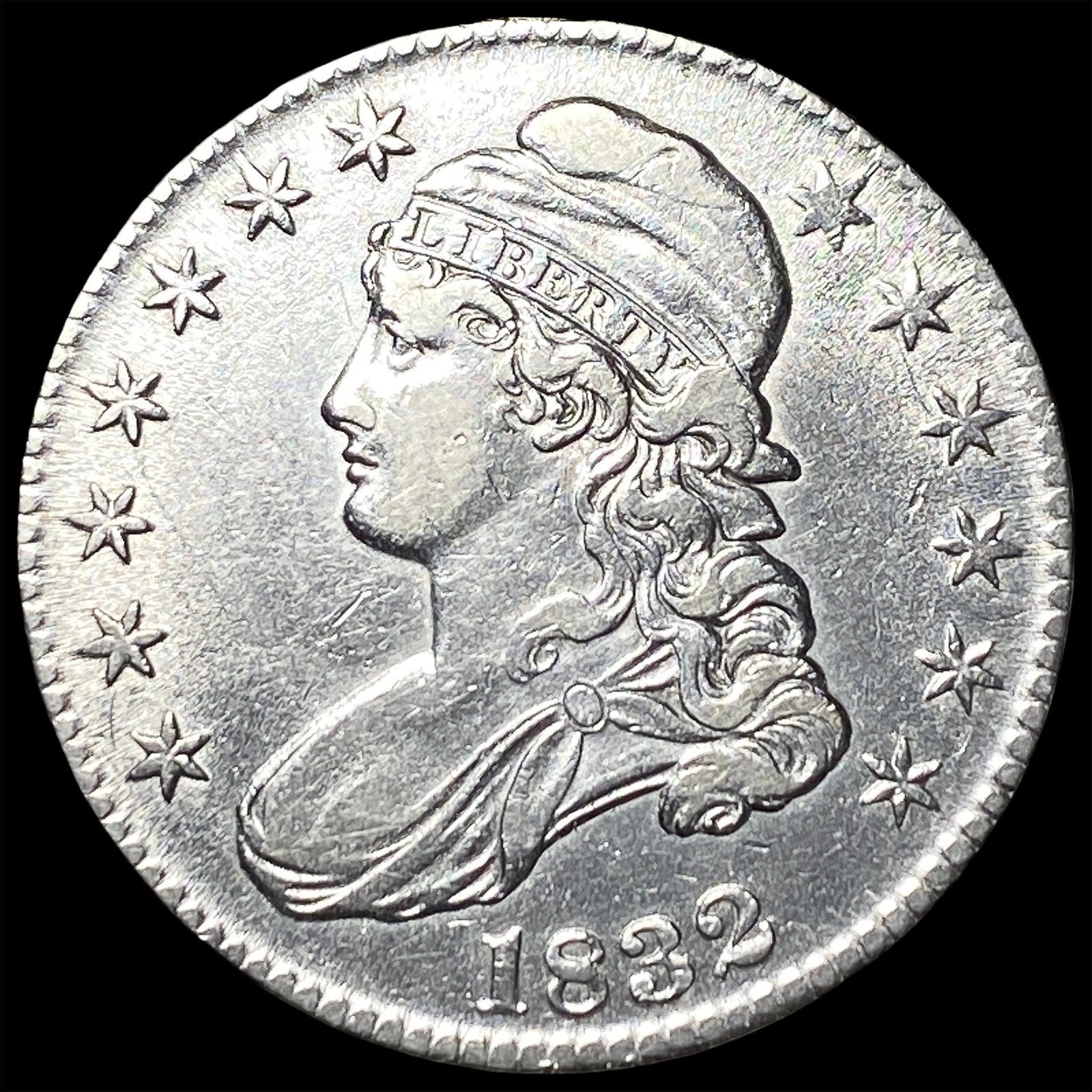 1832 Capped Bust Half Dollar CHOICE AU: 1832 Capped Bust Half Dollar CHOICE AU