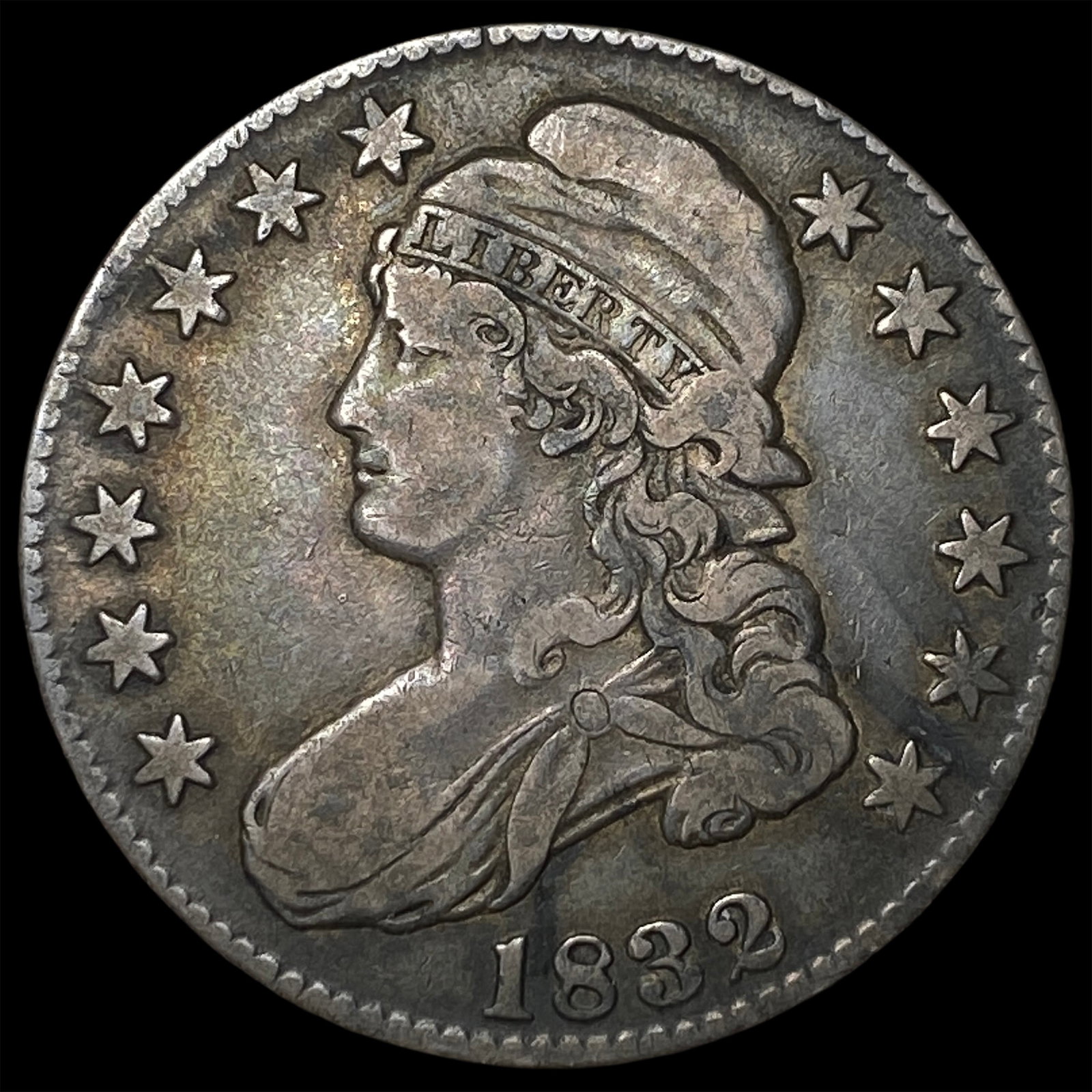 1832 Capped Bust Half Dollar ABOUT UNCIRCULATED (1 of 2)