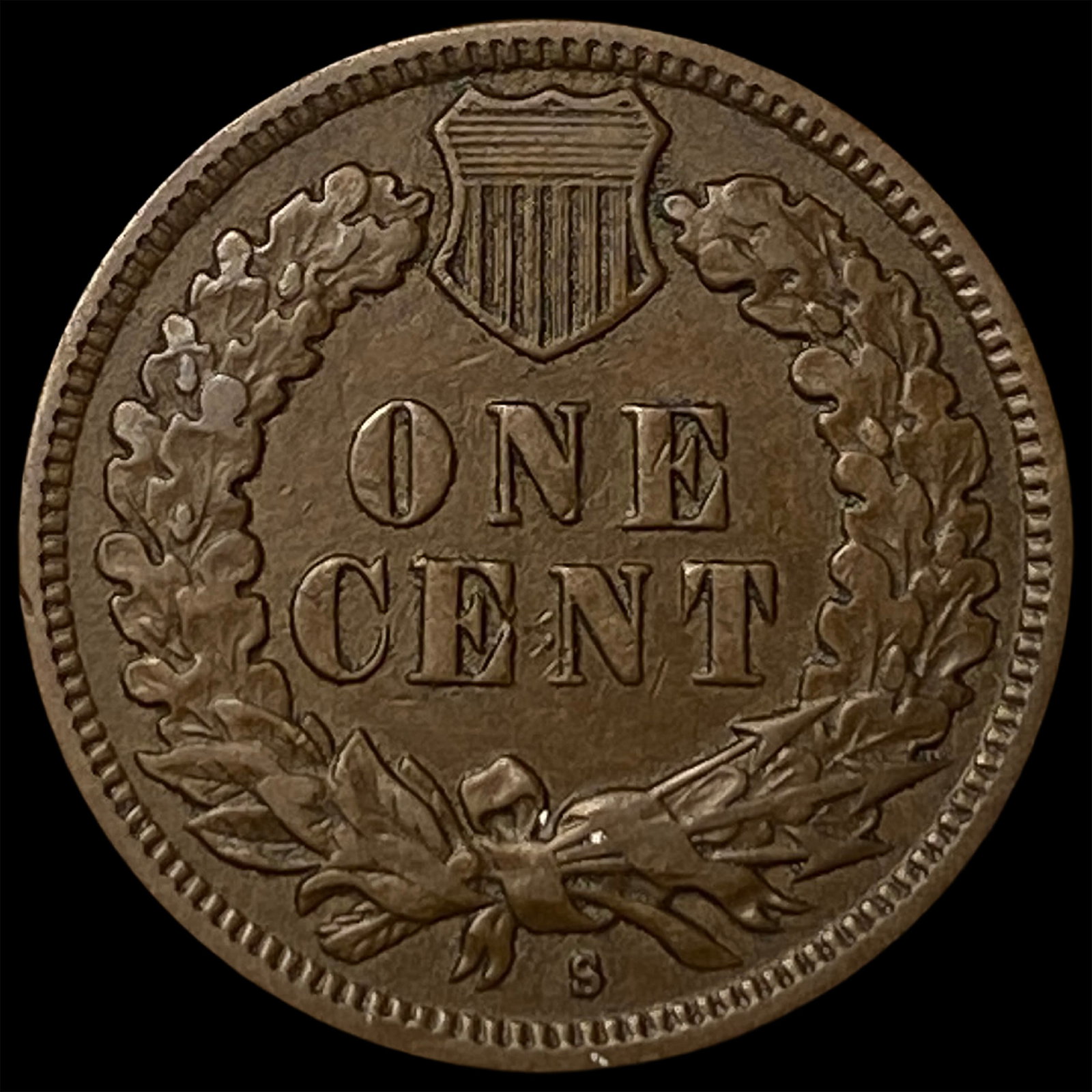1908-S Indian Head Cent CLOSELY UNCIRCULATED - 2