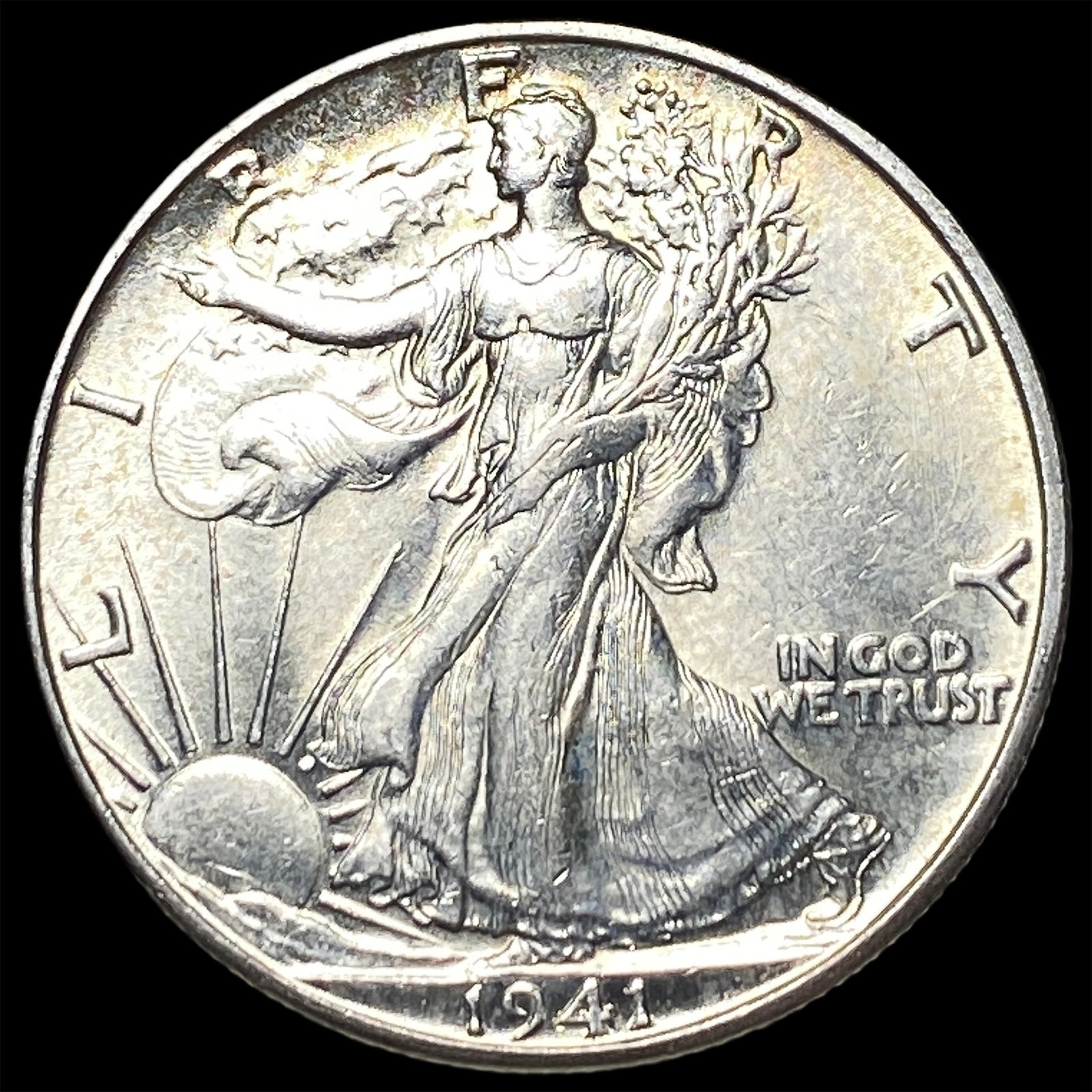 1941-S Silver Half Dollar UNCIRCULATED: 1941-S Silver Half Dollar UNCIRCULATED