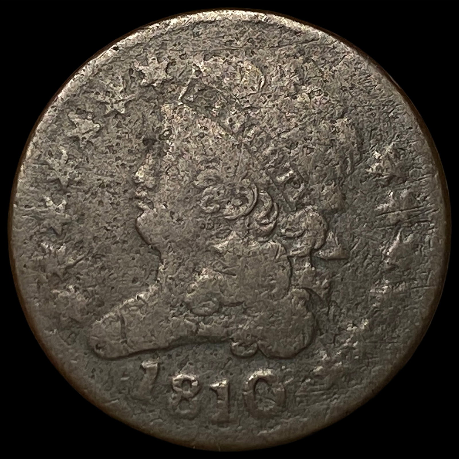 1810 Classic Head Half Cent NICELY CIRCULATED: 1810 Classic Head Half Cent NICELY CIRCULATED