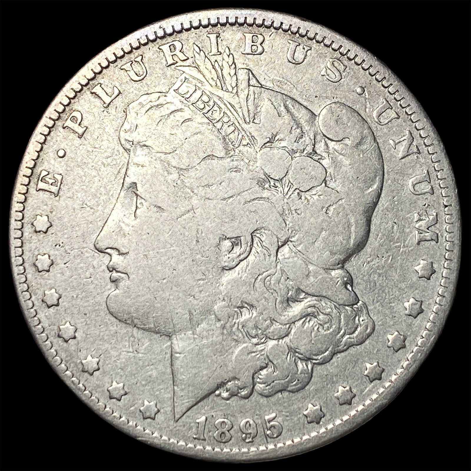 1895-O Silver Morgan Dollar LIGHTLY CIRCULATED (1 of 2)