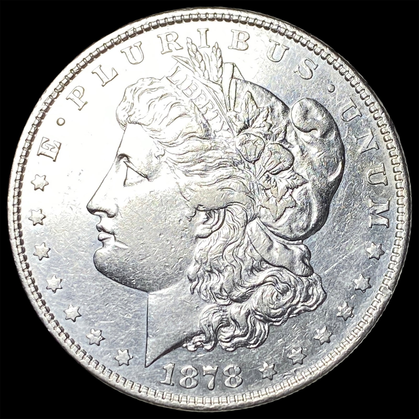 1878 Silver Morgan Dollar CHOICE AU (1 of 2)