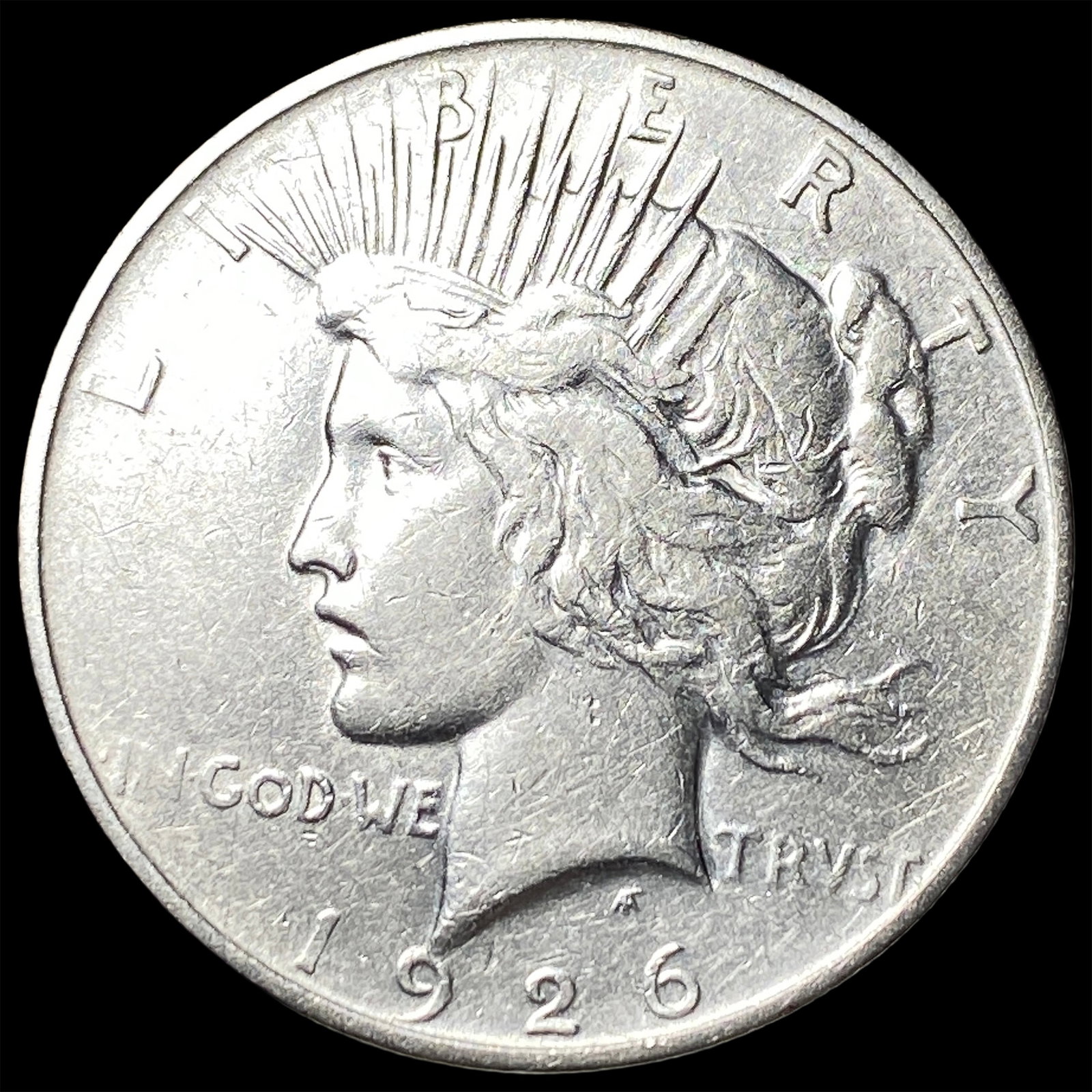 1926 Peace Silver Dollar CLOSELY UNCIRCULATED: 1926 Peace Silver Dollar CLOSELY UNCIRCULATED