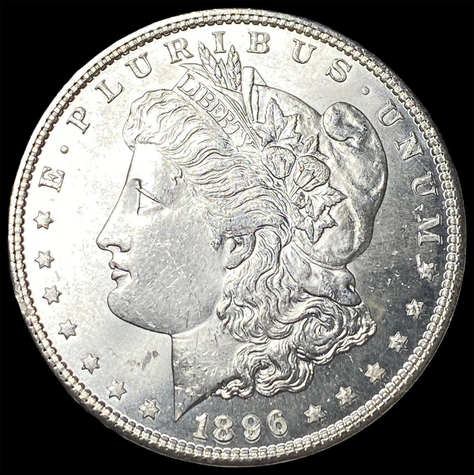 1896 Morgan Silver Dollar CHOICE BU (1 of 2)