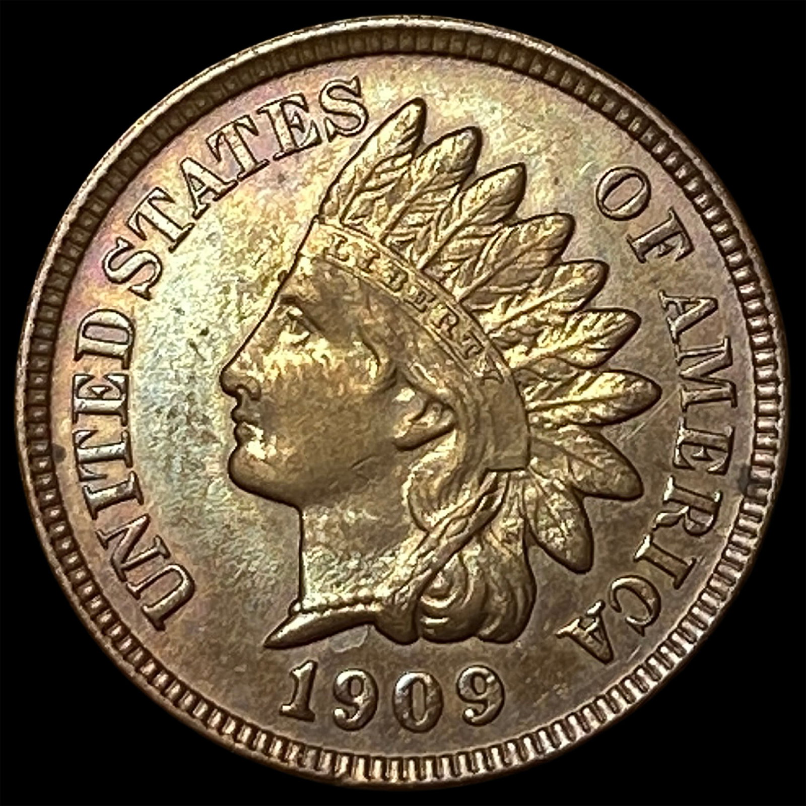 1909 Indian Head Cent UNCIRCULATED (1 of 2)