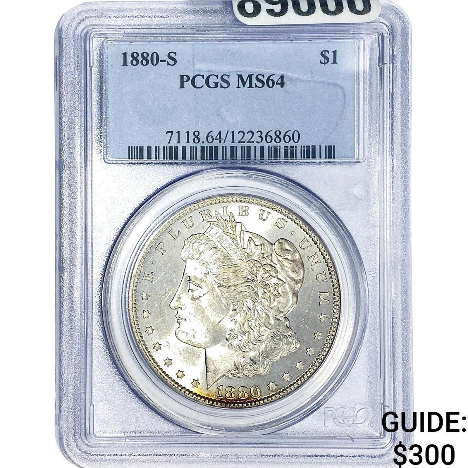 1880-S Morgan Silver Dollar PCGS MS64 (1 of 2)