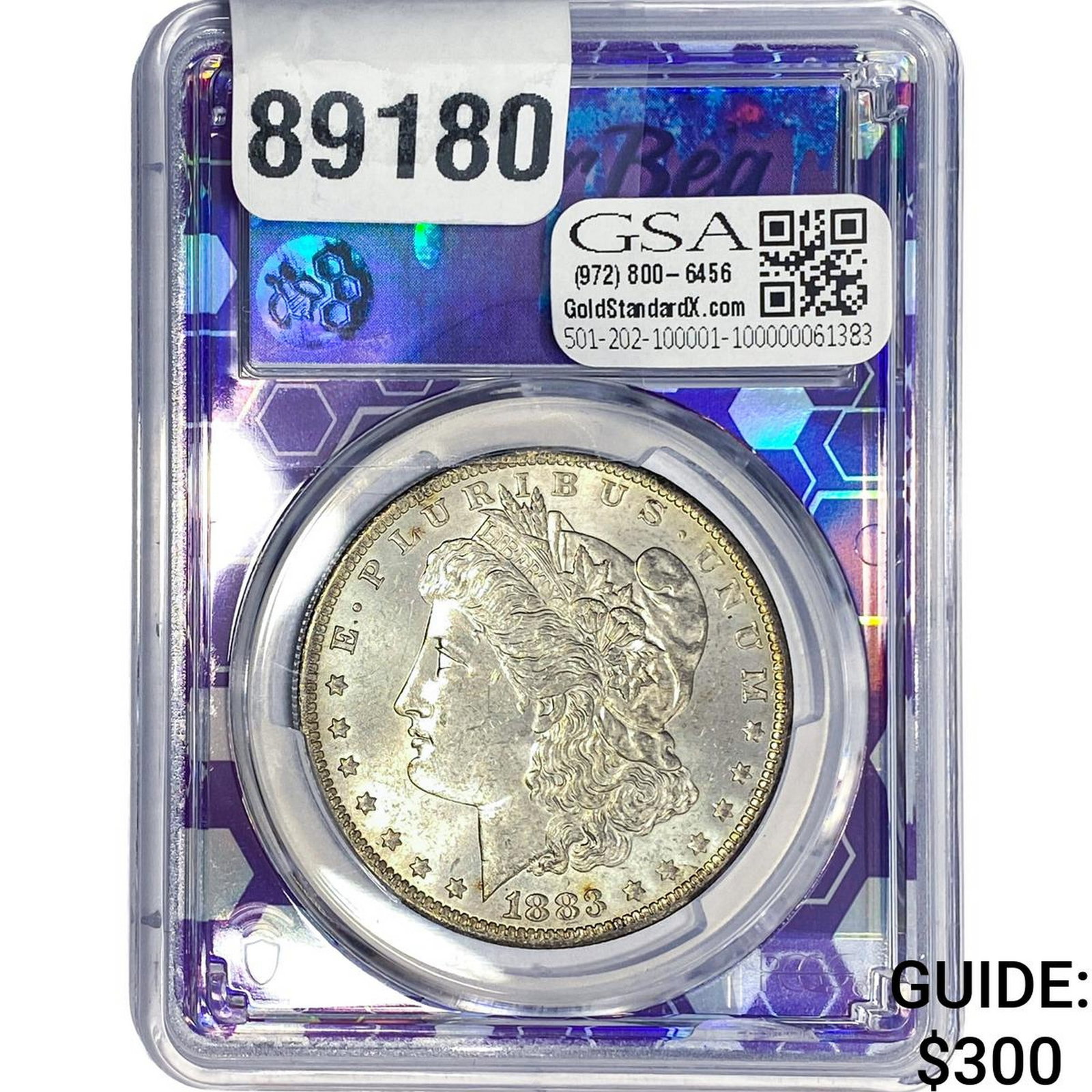 1883-O Morgan Silver Dollar PCGS MS64: 1883-O Morgan Silver Dollar PCGS MS64