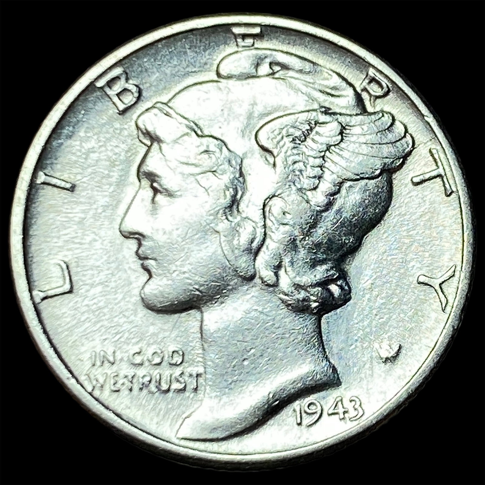 1943 Mercury Dime UNCIRCULATED (1 of 2)