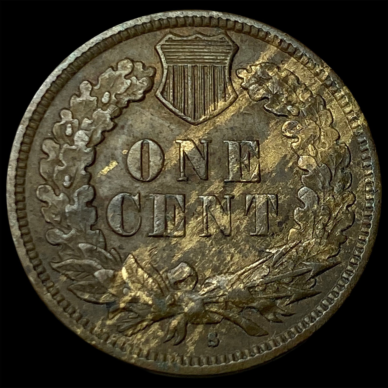 1908-S Indian Head Cent CHOICE AU - 2
