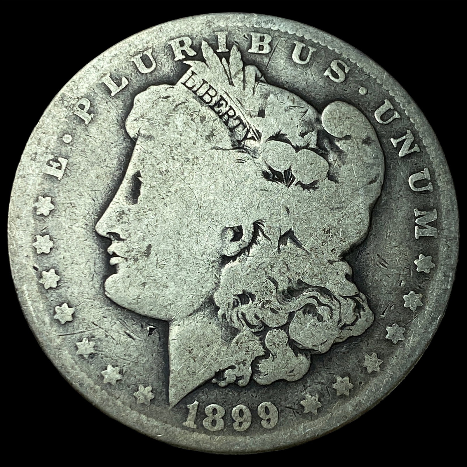 1899 Morgan Silver Dollar NICELY CIRCULATED: 1899 Morgan Silver Dollar NICELY CIRCULATED