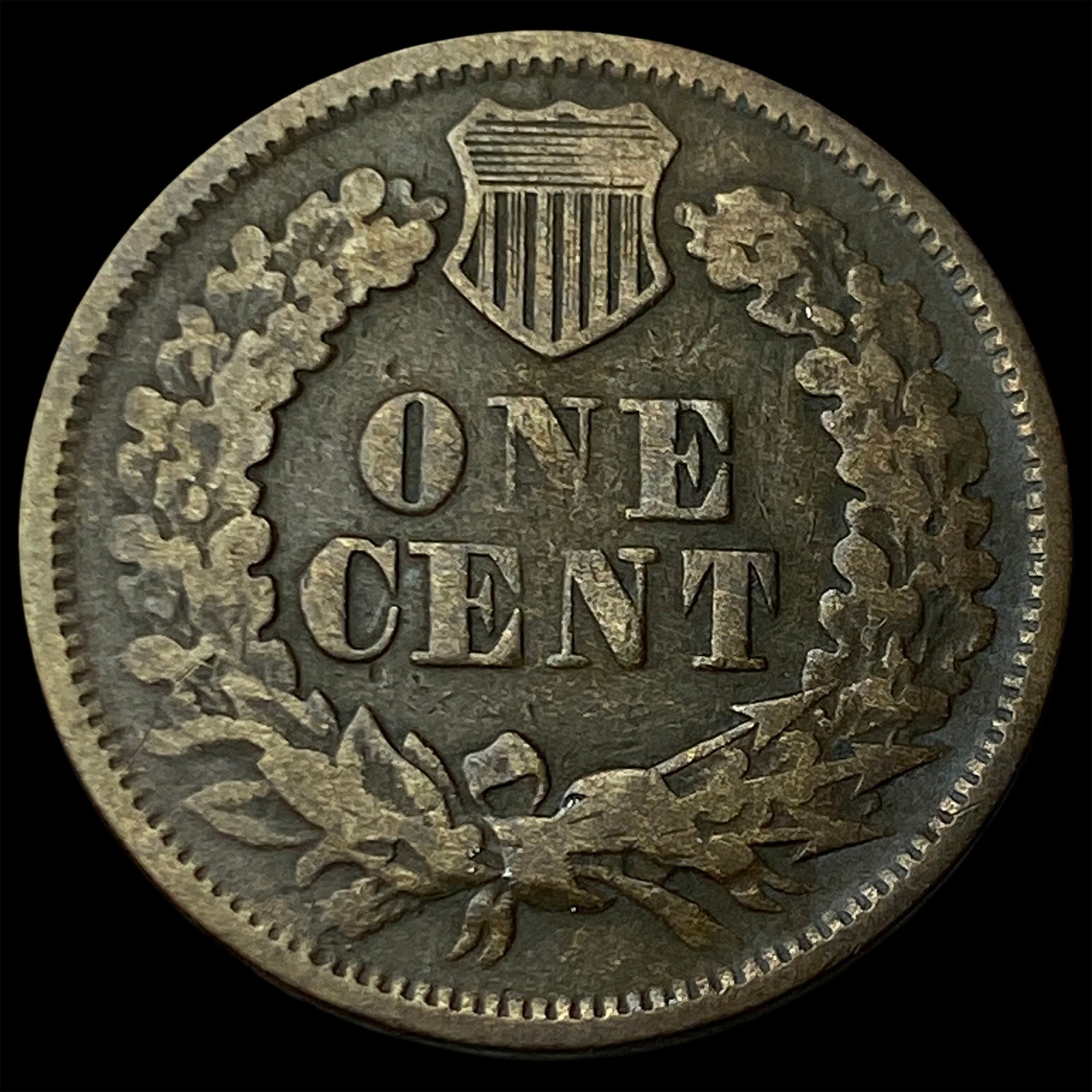 1867 Indian Head Cent LIGHTLY CIRCULATED - 2