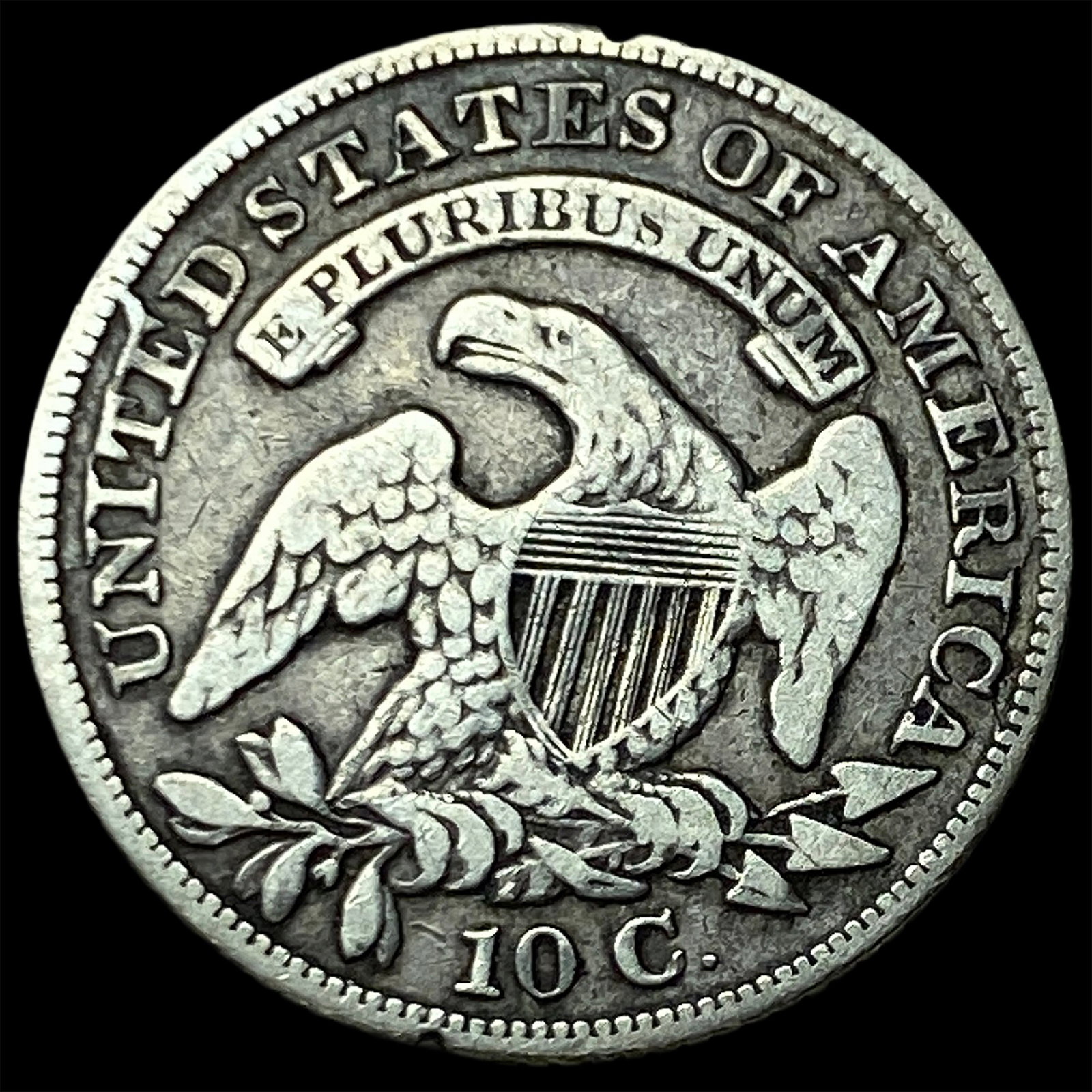 1830 Capped Bust Dime LIGHTLY CIRCULATED - 2