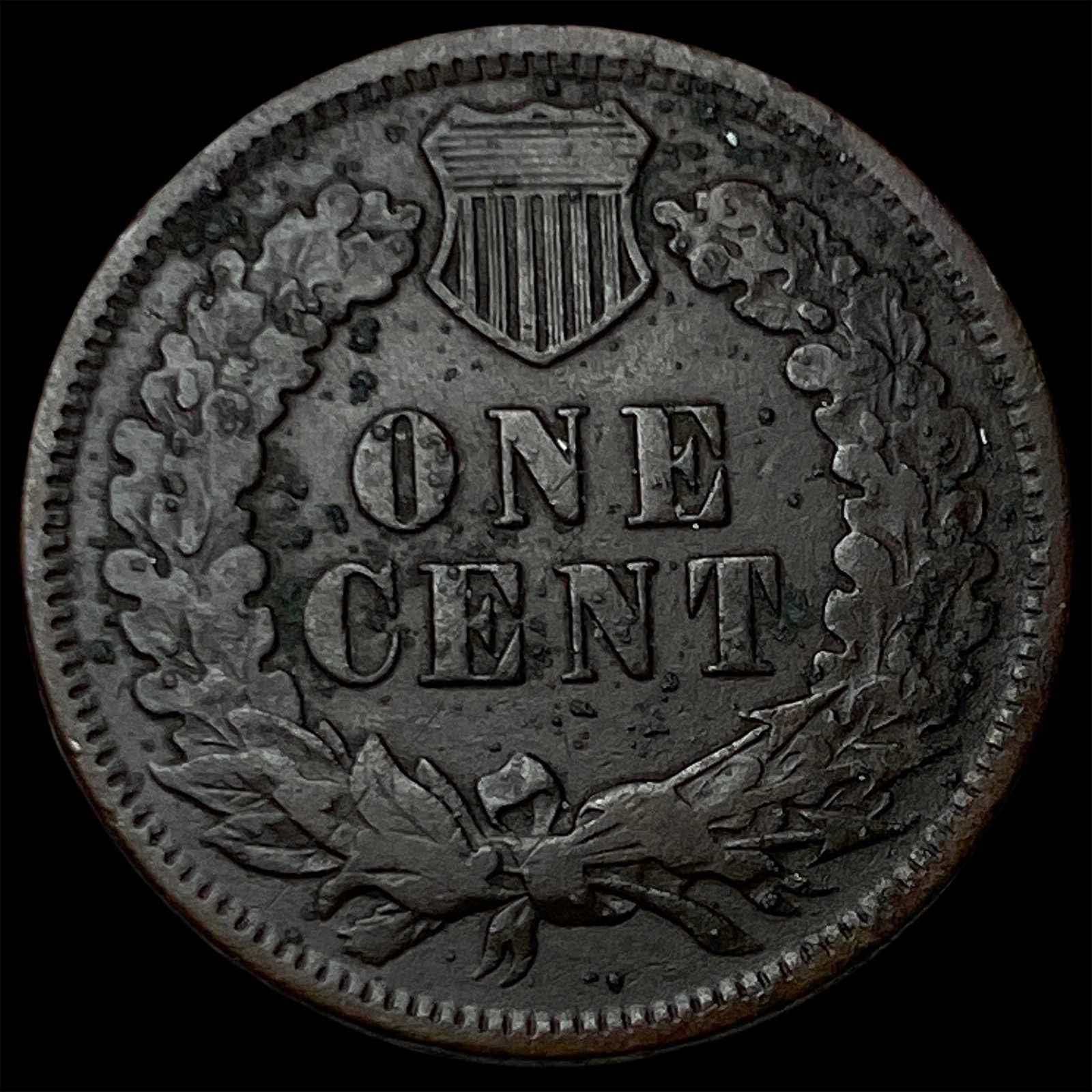 1876 Indian Head Cent LIGHTLY CIRCULATED - 2