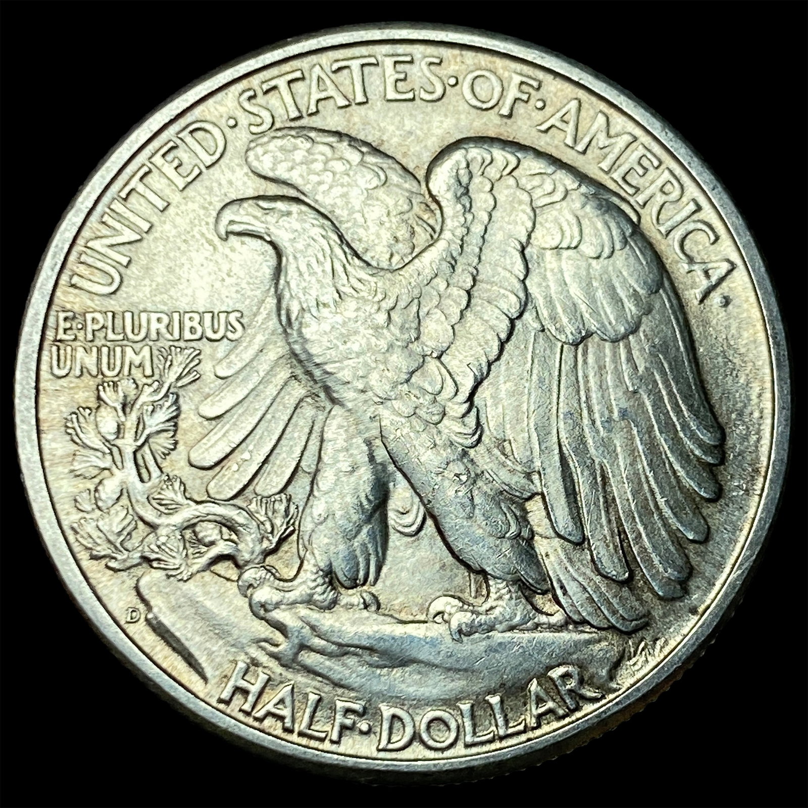 1946-D Silver Walking Liberty Half Dollar GEM BU - 2