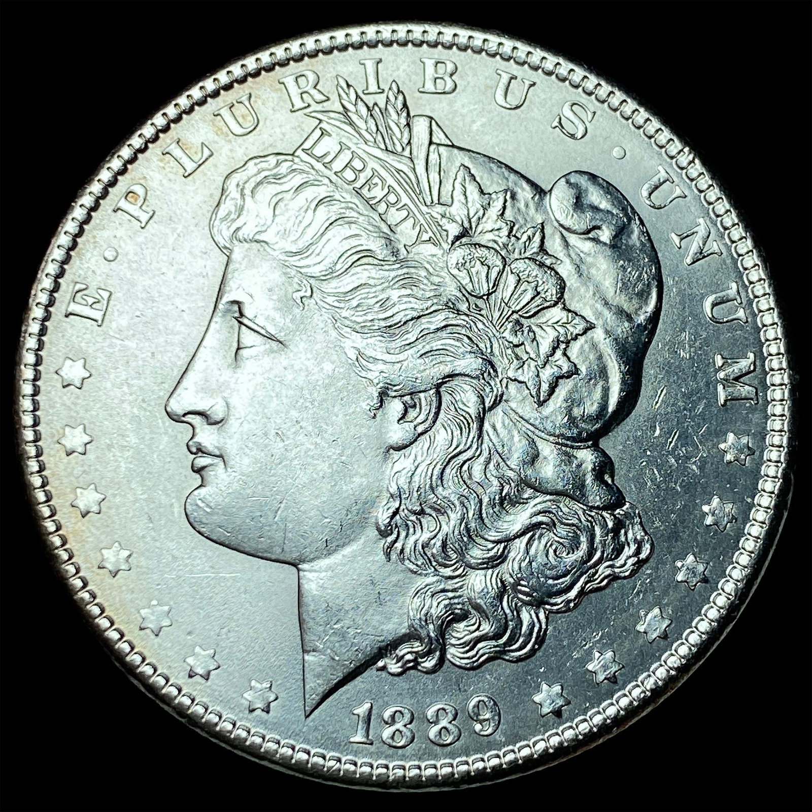 1889 Silver Morgan Dollar CHOICE BU: 1889 Silver Morgan Dollar CHOICE BU