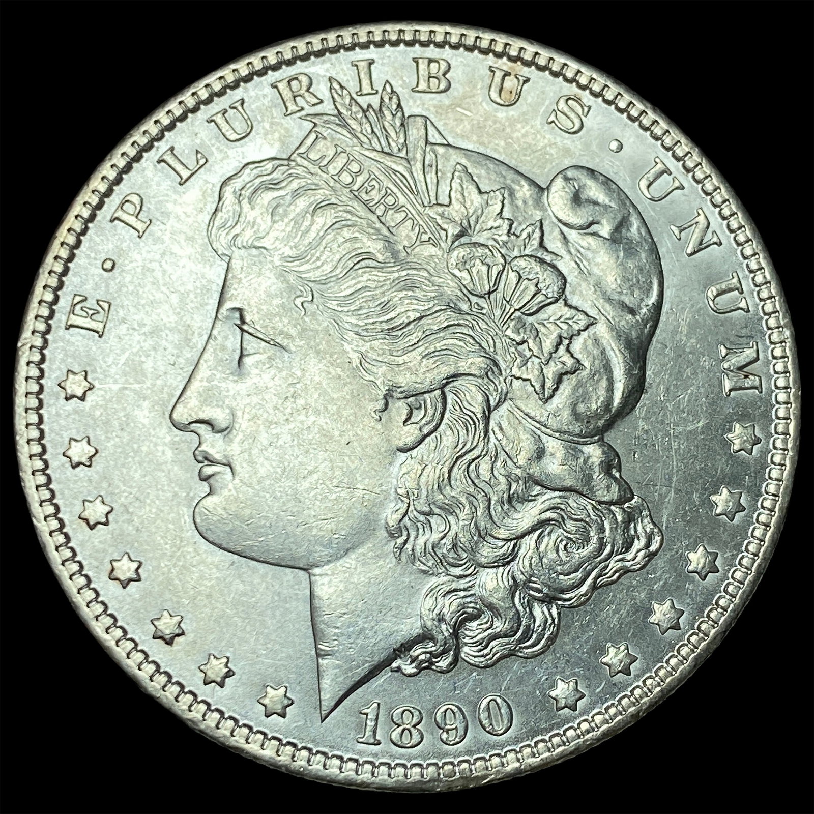 1890 Morgan Silver Dollar CHOICE BU: 1890 Morgan Silver Dollar CHOICE BU