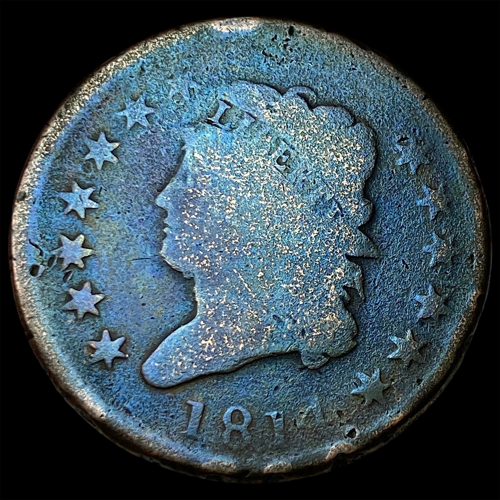 1814 Classic Head Large Cent NICELY CIRCULATED (1 of 2)