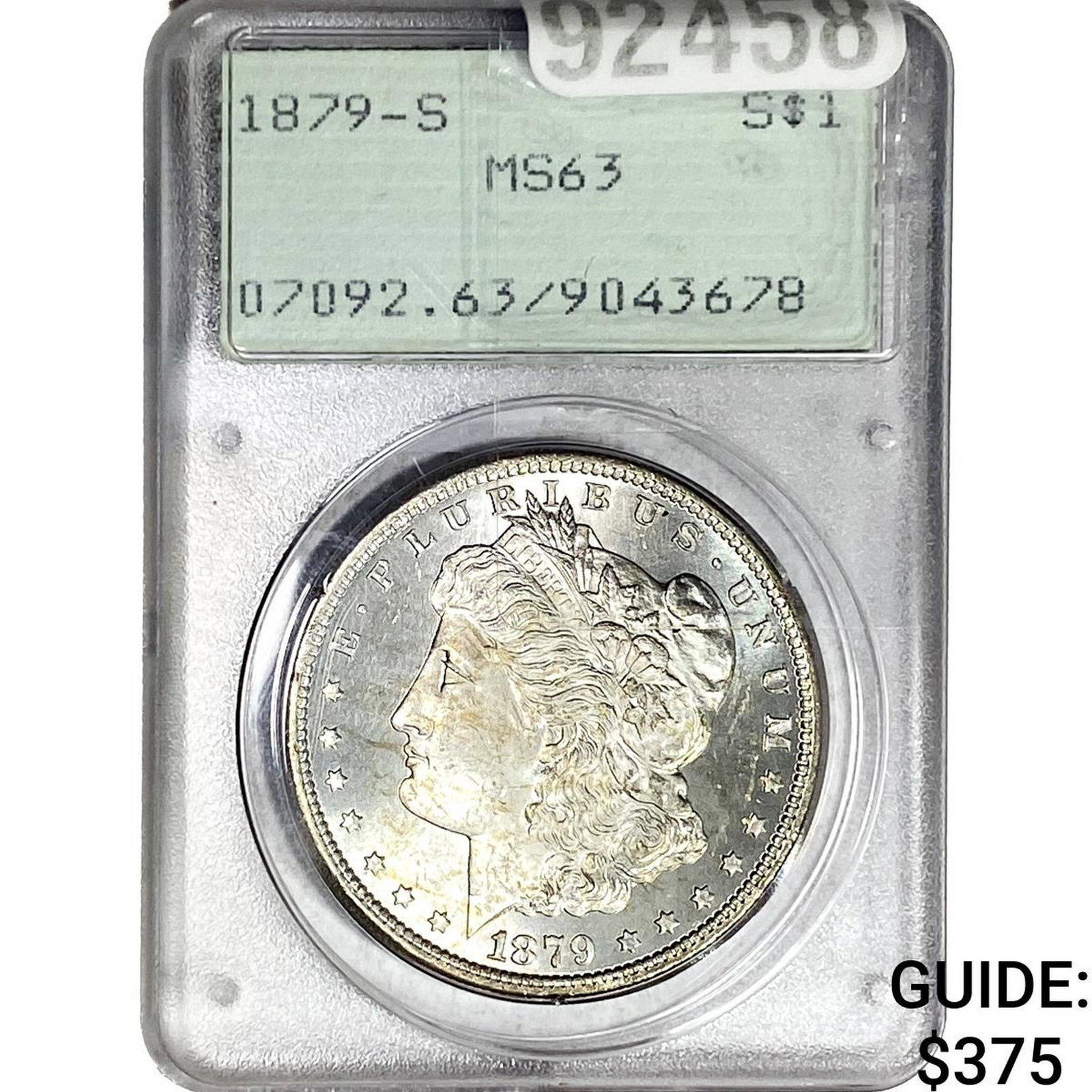 1879-S Morgan Silver Dollar PCGS MS63 (1 of 2)