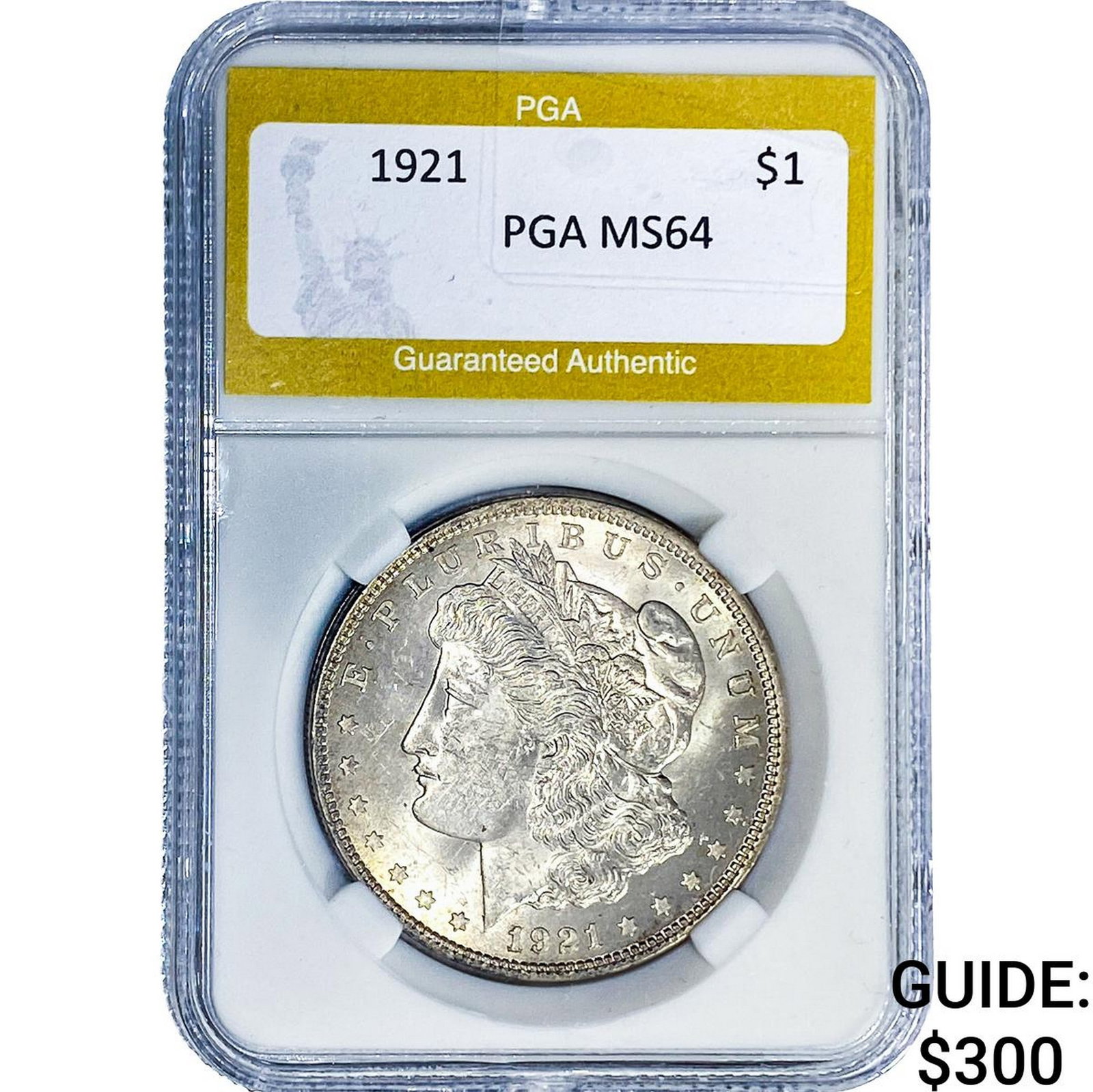 1921 Morgan Silver Dollar PGA MS64 (1 of 2)