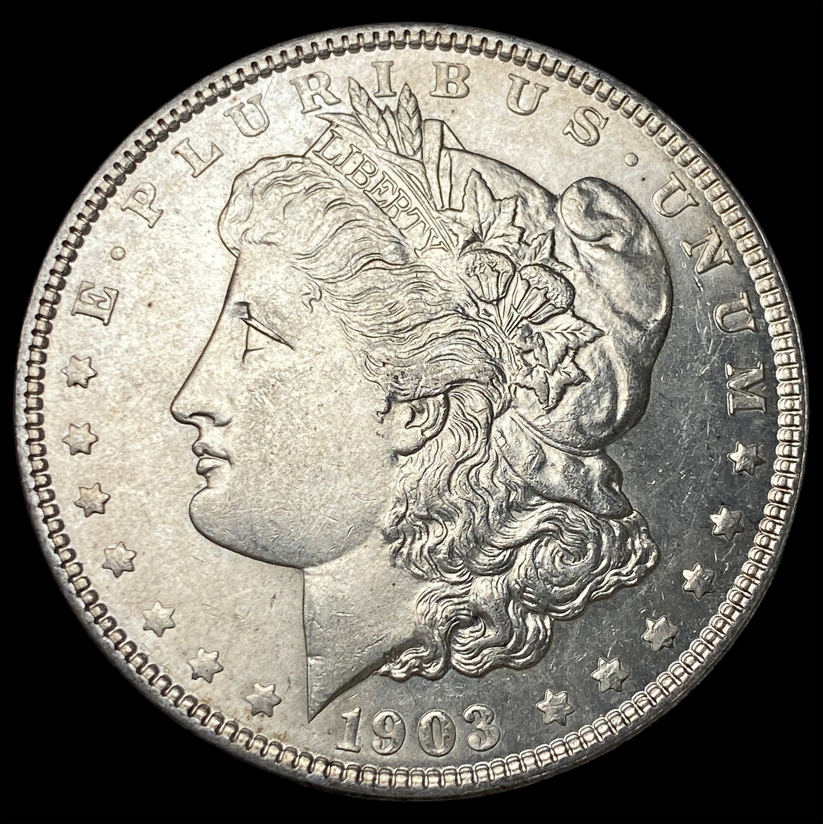 1903 Morgan Silver Dollar CHOICE AU (1 of 2)