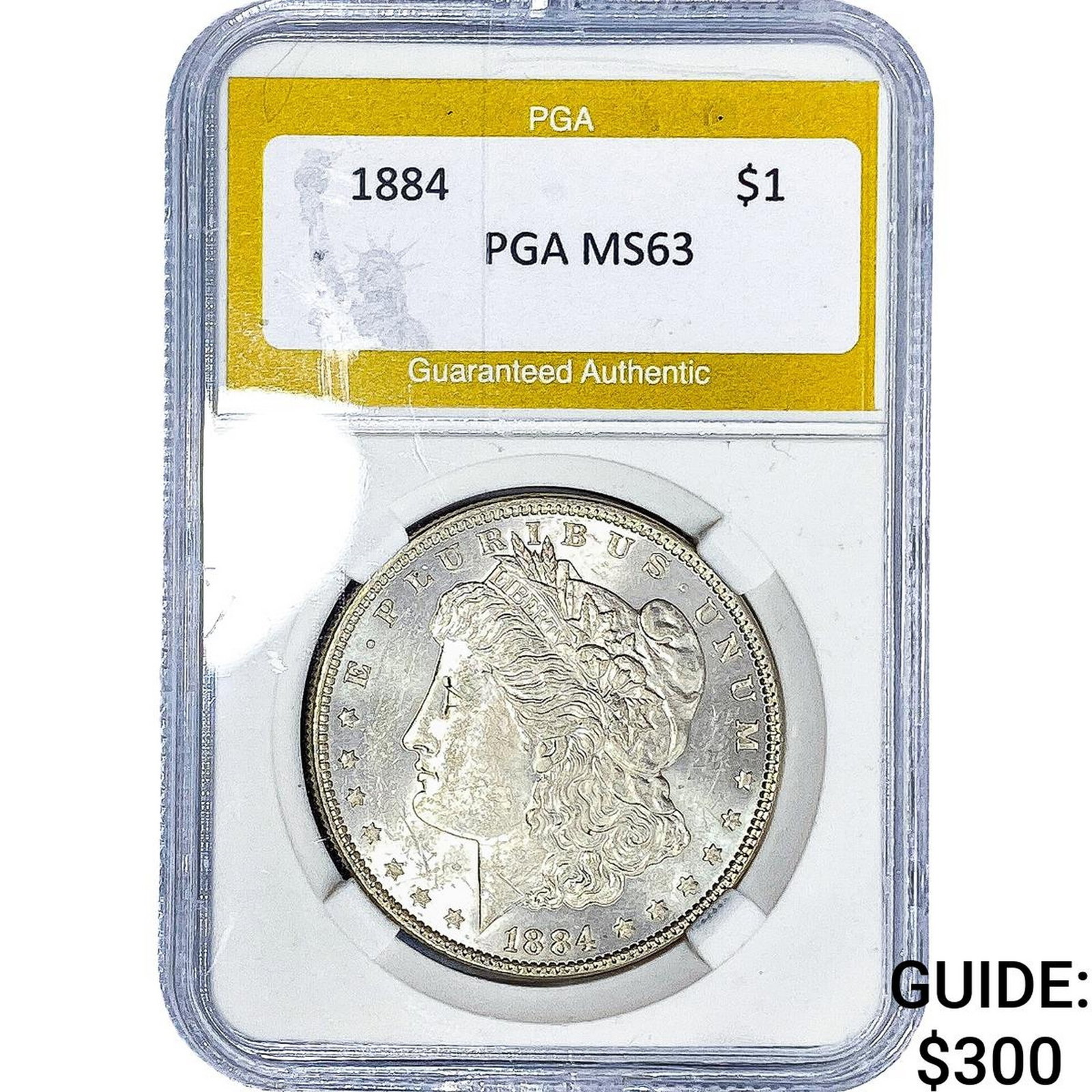 1884 Morgan Silver Dollar PGA MS63 (1 of 2)