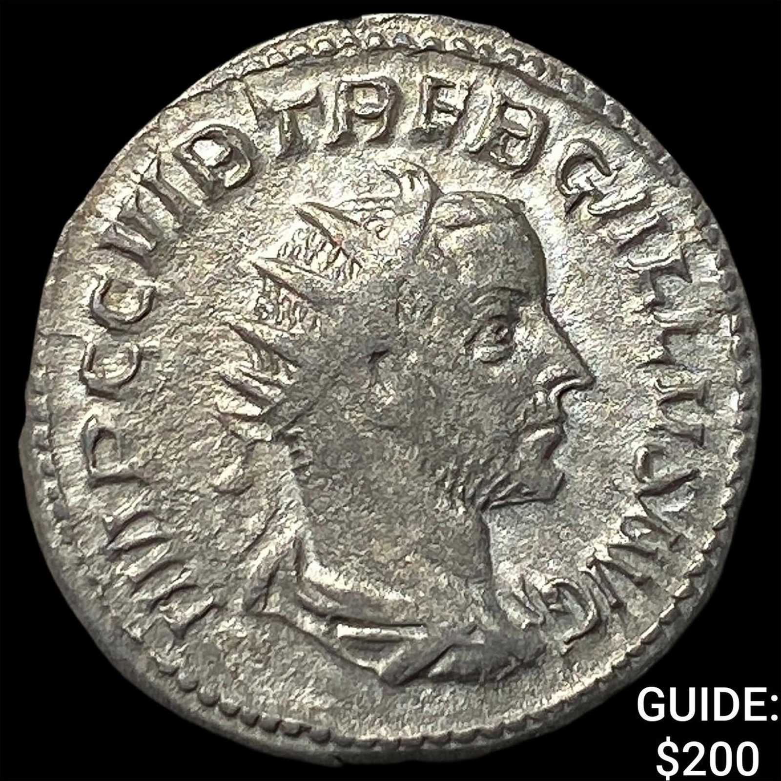 Roman Empire Treb. Gallus 251-253 AD Silver Antoninianus NEARLY UNCIRCULATED (1 of 2)