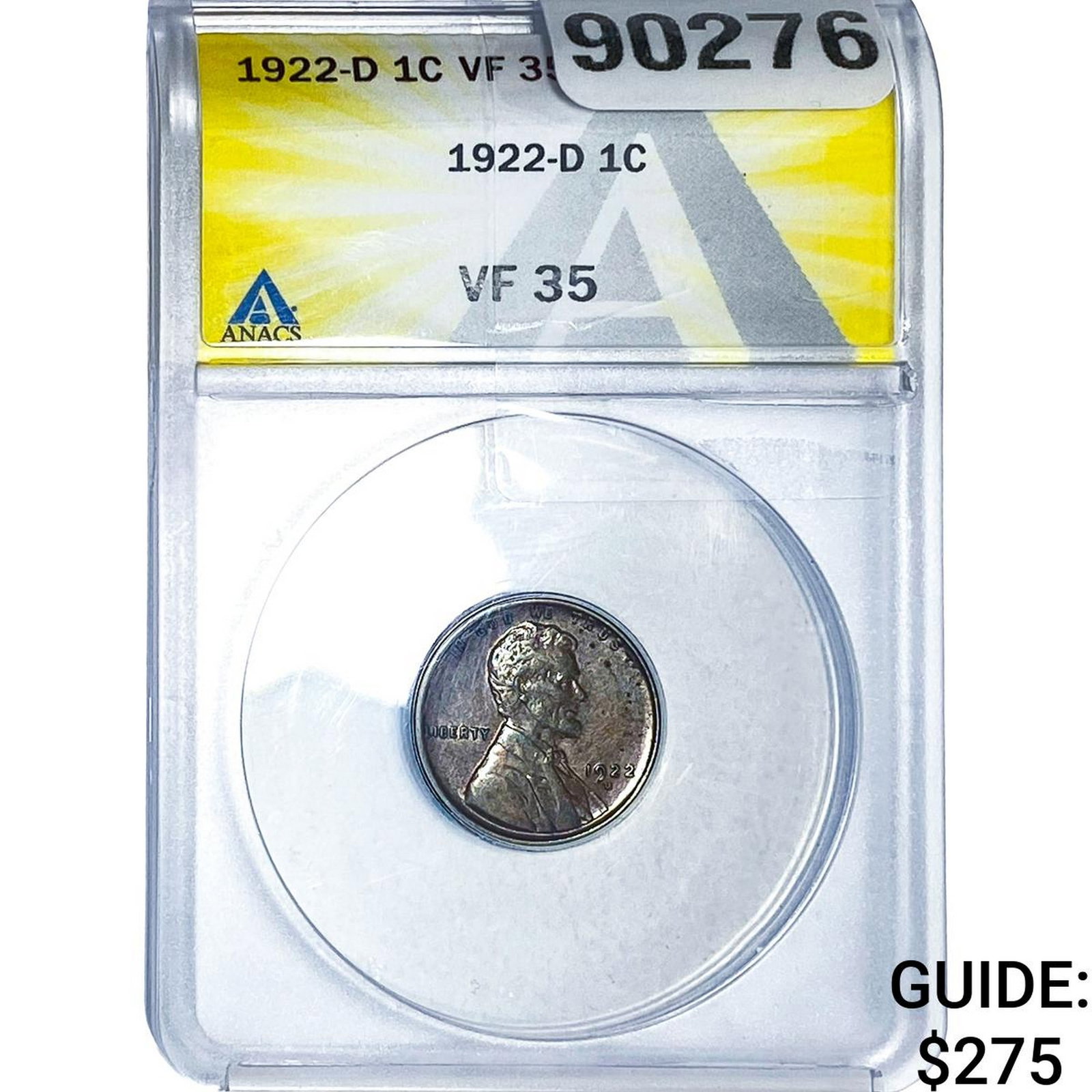 1922-D Wheat Cent ANACS VF35 (1 of 2)