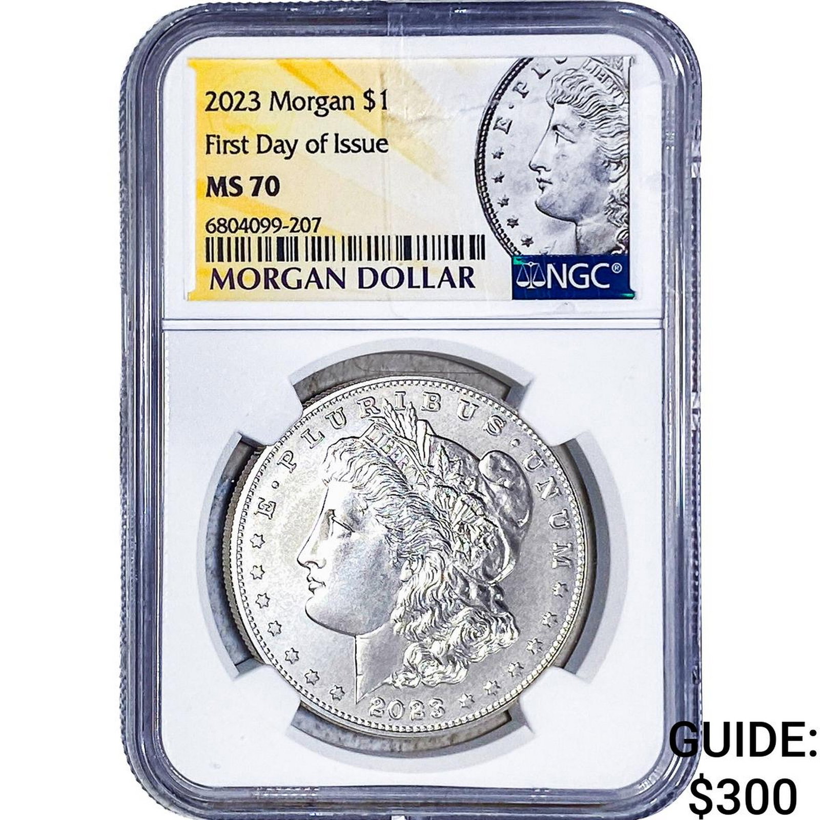 2023 Morgan Silver Dollar NGC MS70 (1 of 2)
