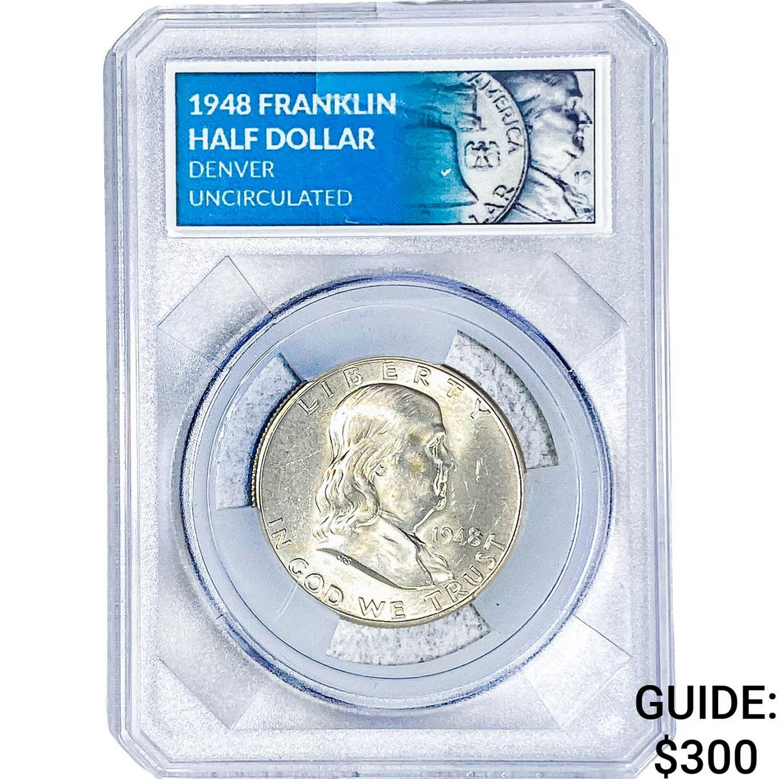 1948 Franklin Half Dollar Denver Uncirculated (1 of 2)