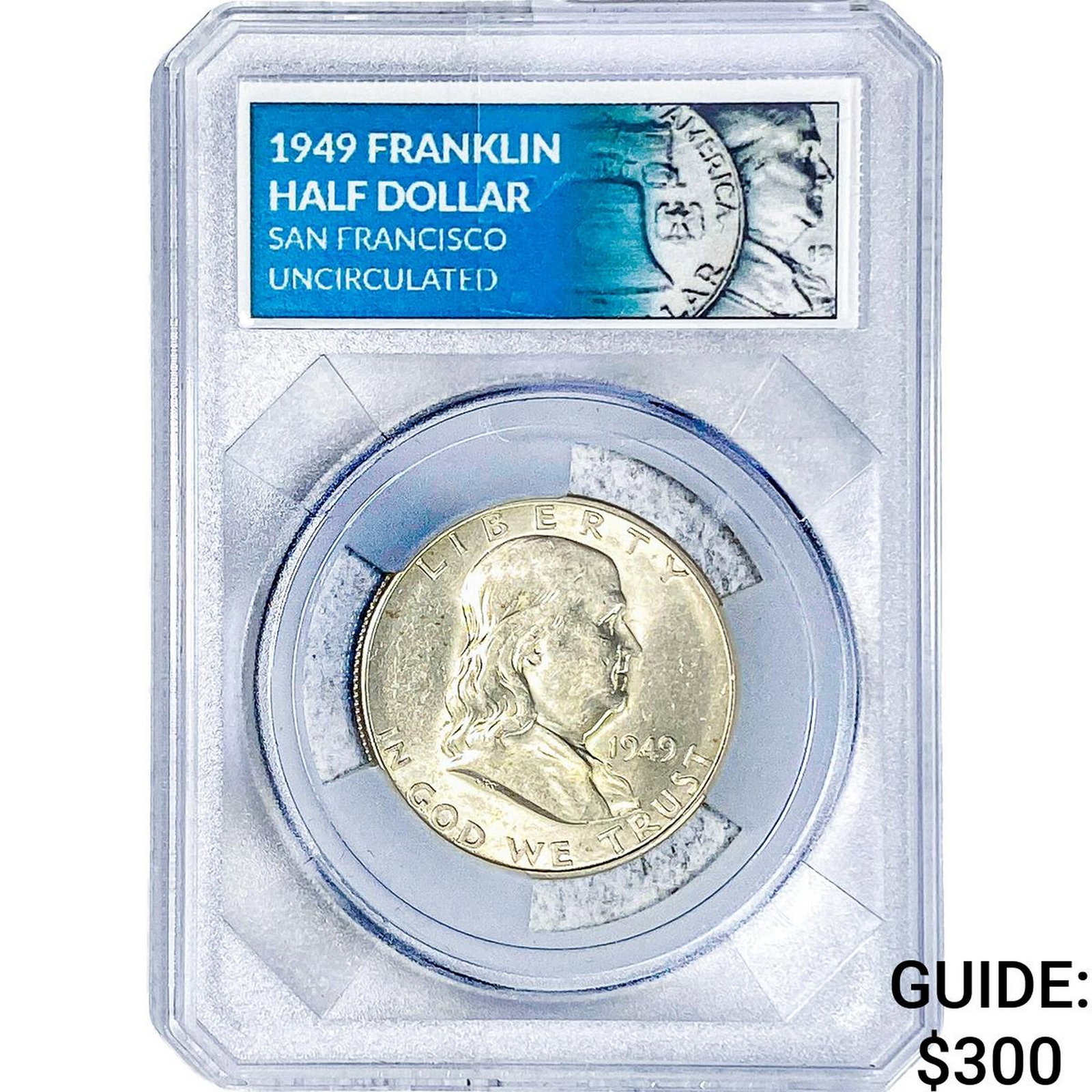 1949 Franklin Half Dollar San Francisco Uncirculated (1 of 2)