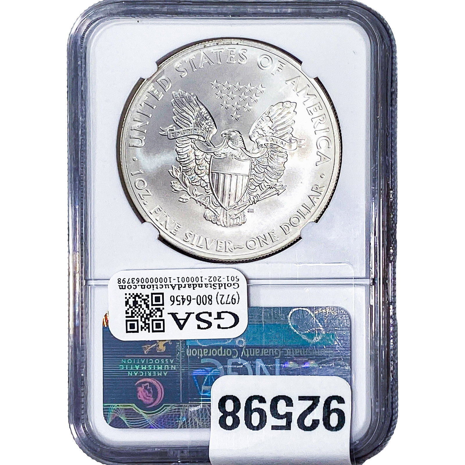 2021[S] Silver Eagle NGC MS70 - 2