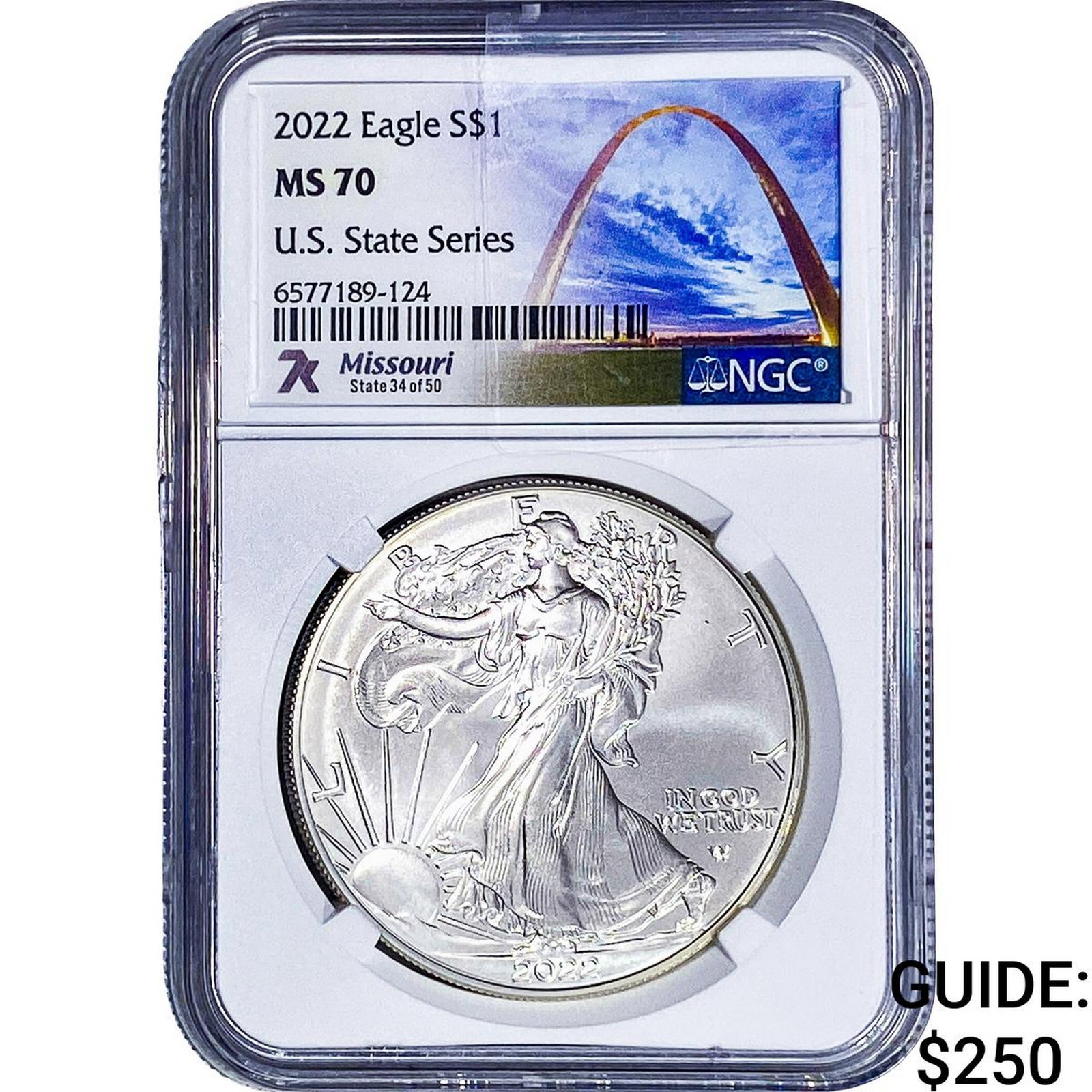 2022 Silver Eagle NGC MS70: 2022 Silver Eagle NGC MS70