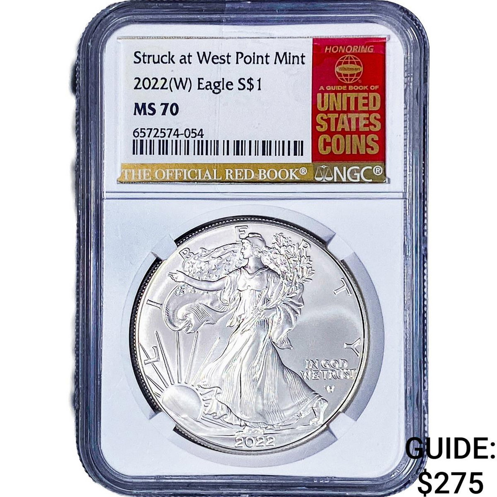 2022[W] Silver Eagle NGC MS70: 2022[W] Silver Eagle NGC MS70