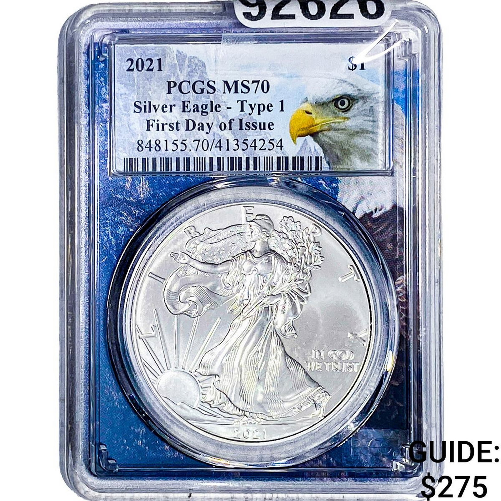 2021 Silver Eagle PCGS MS70 Type 1 (1 of 2)
