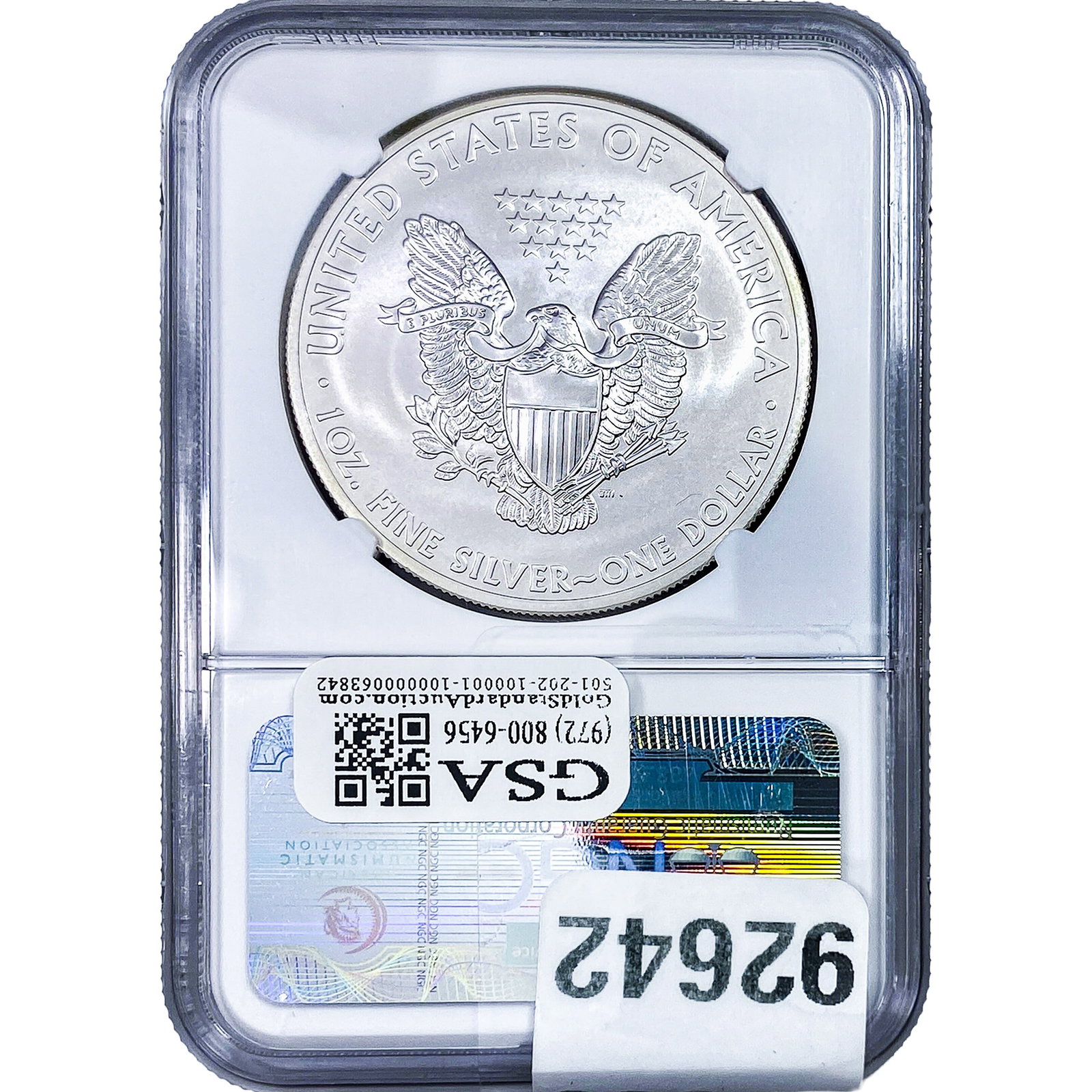 2012[S] Silver Eagle NGC MS70 - 2