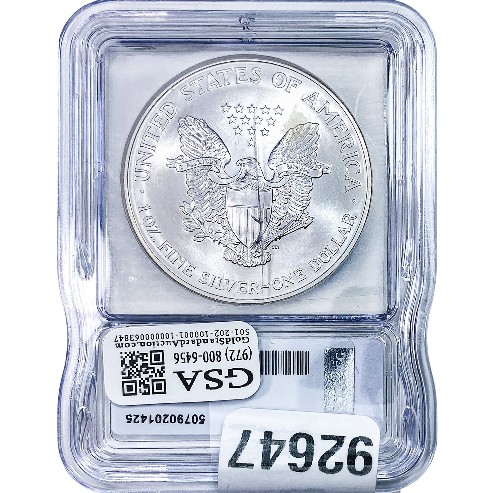 1999 Silver Eagle ICG MS69 - 2