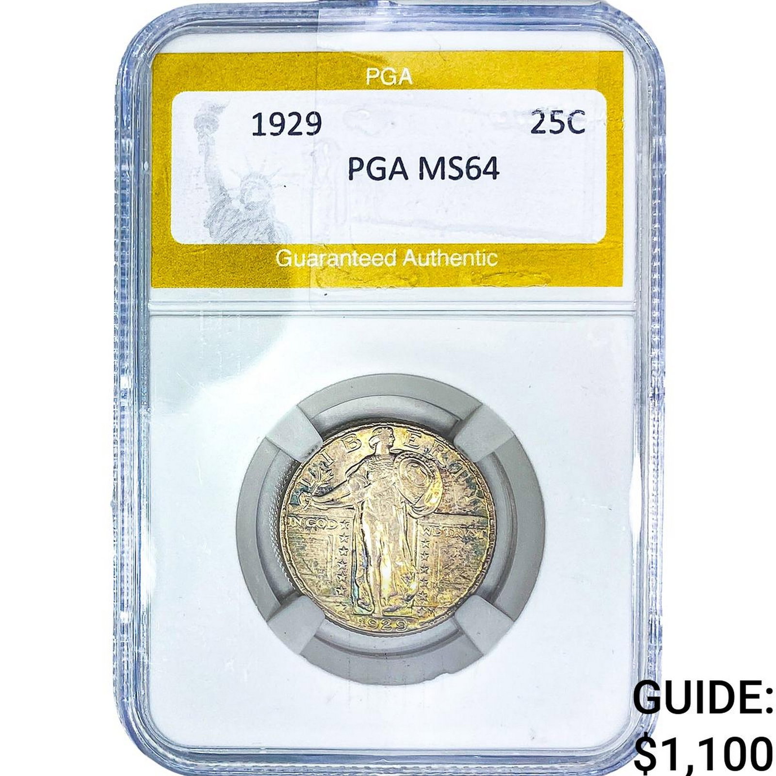 1929 Standing Liberty Quarter PGA MS64 (1 of 2)