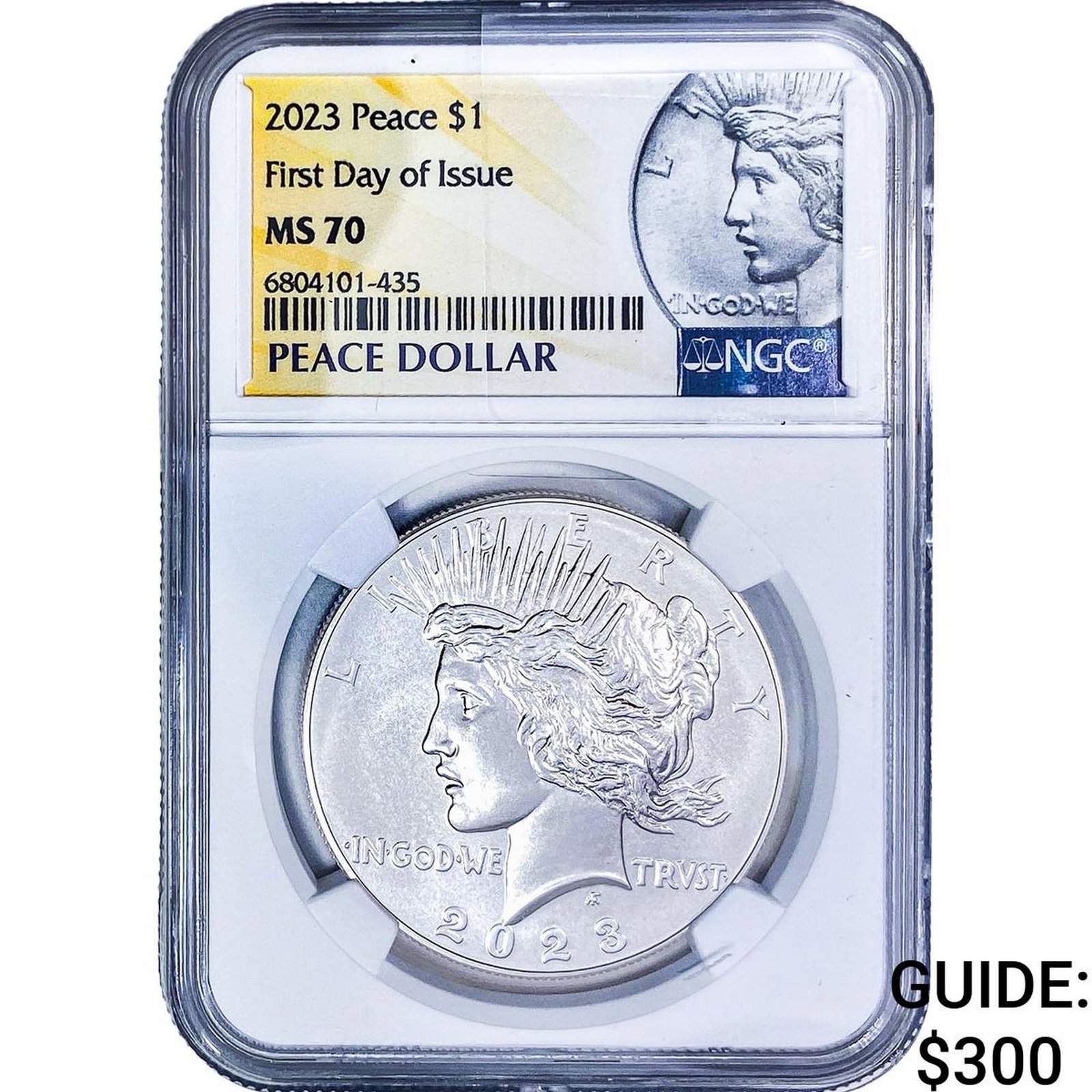 2023 Silver Peace Dollar NGC MS70: 2023 Silver Peace Dollar NGC MS70