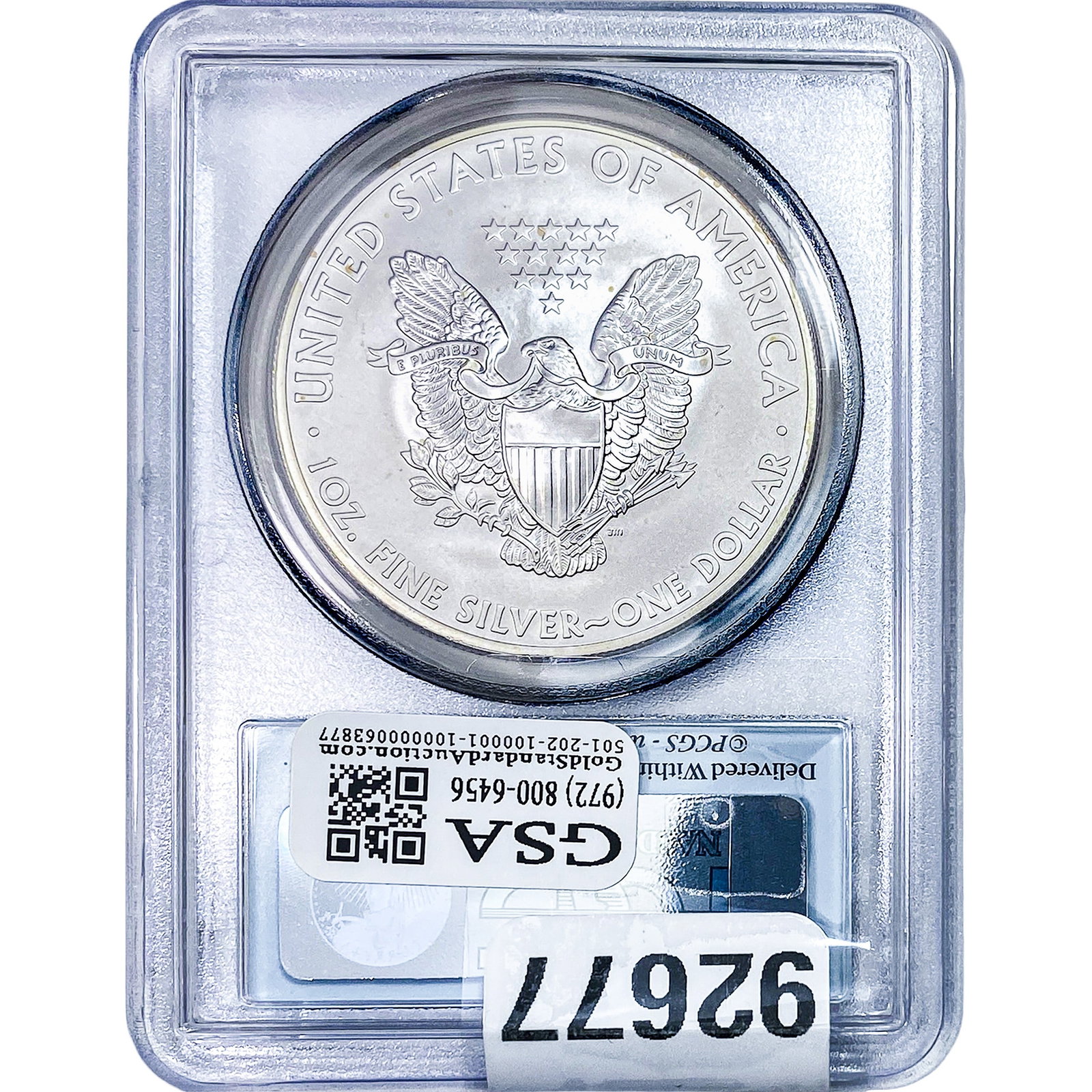 2012[S] Silver Eagle PCGS MS70 - 2