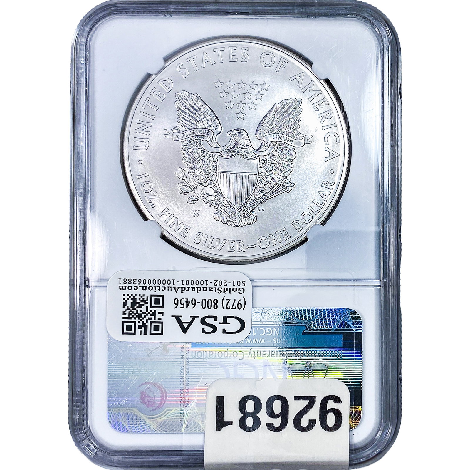 2012-W Silver Eagle NGC MS70 - 2