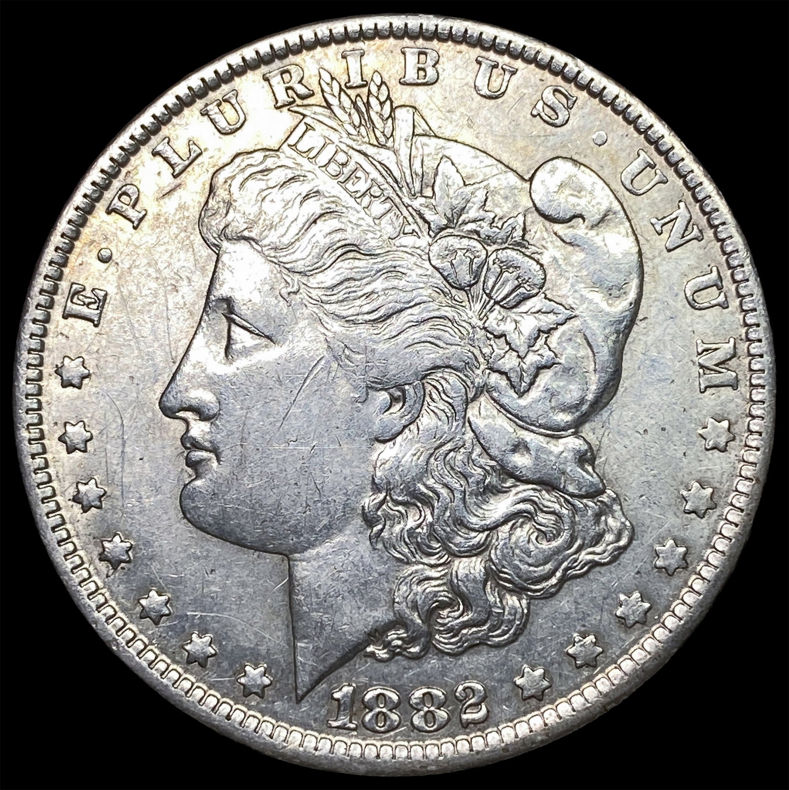 1882-O Silver Morgan Dollar CLOSELY UNCIRCULATED (1 of 2)