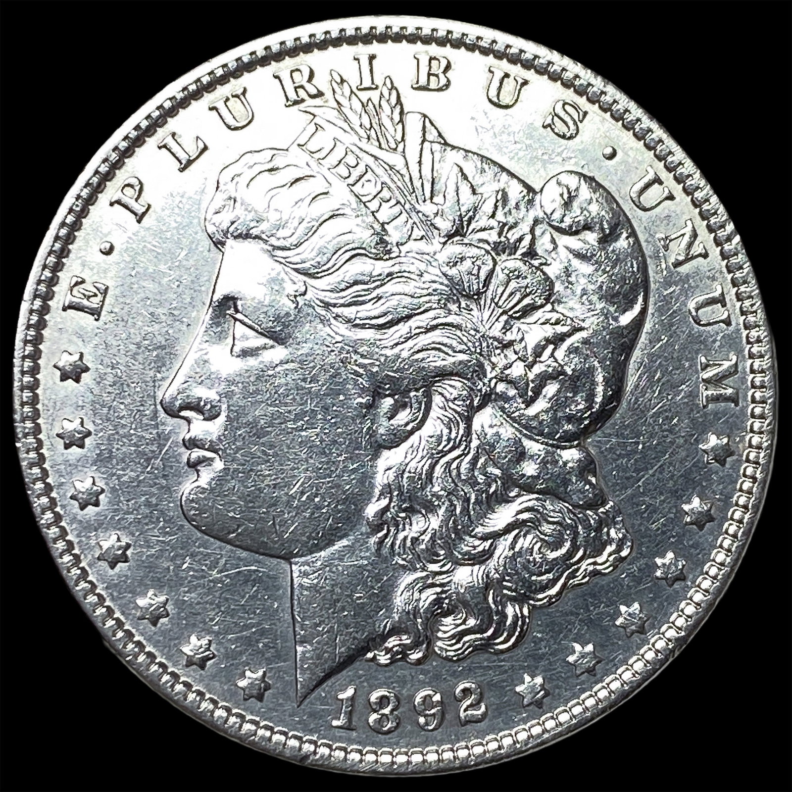 1892-O Silver Morgan Dollar CLOSELY UNCIRCULATED: 1892-O Silver Morgan Dollar CLOSELY UNCIRCULATED