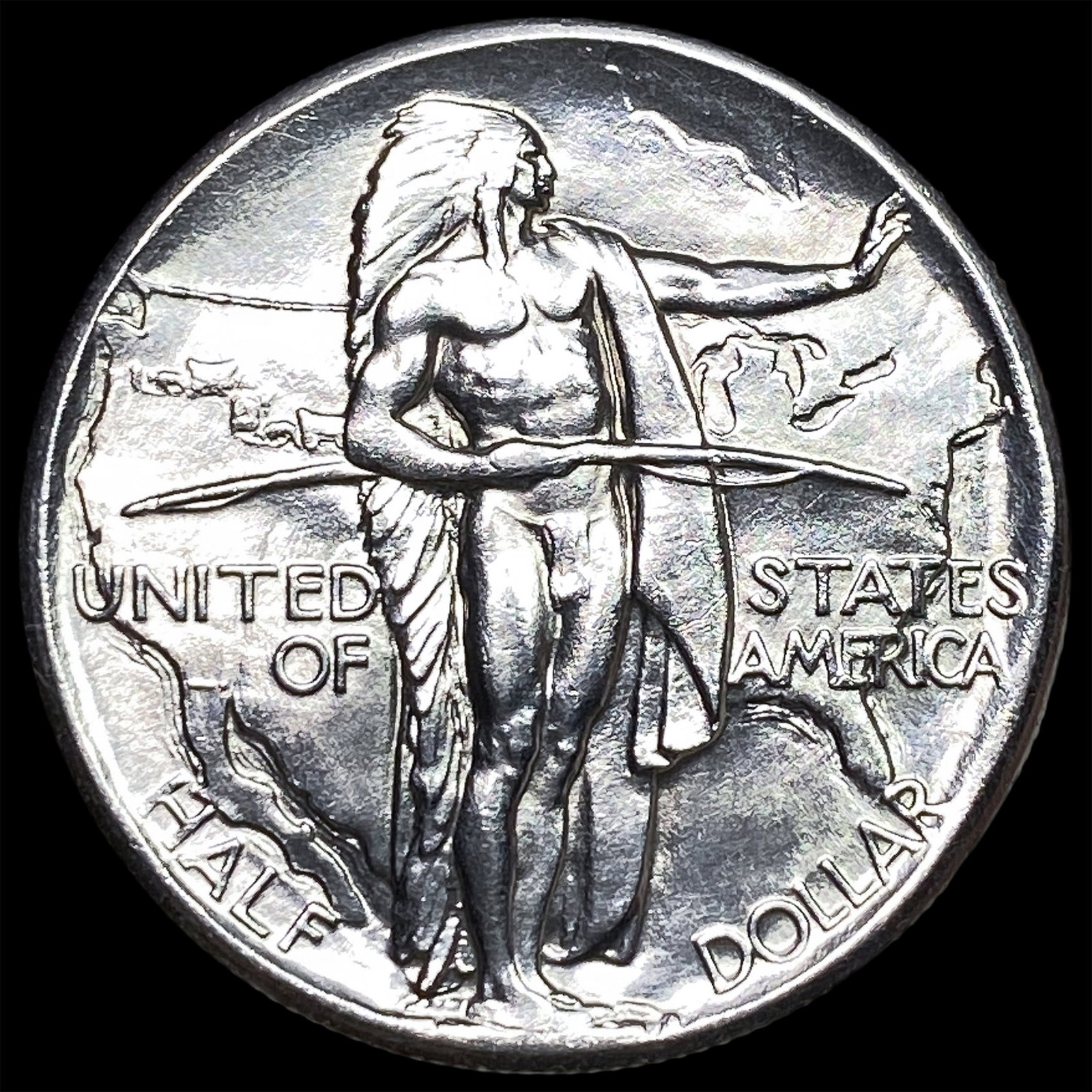 1926 Silver Oregon Trail Half Dollar UNCIRCULATED (1 of 2)