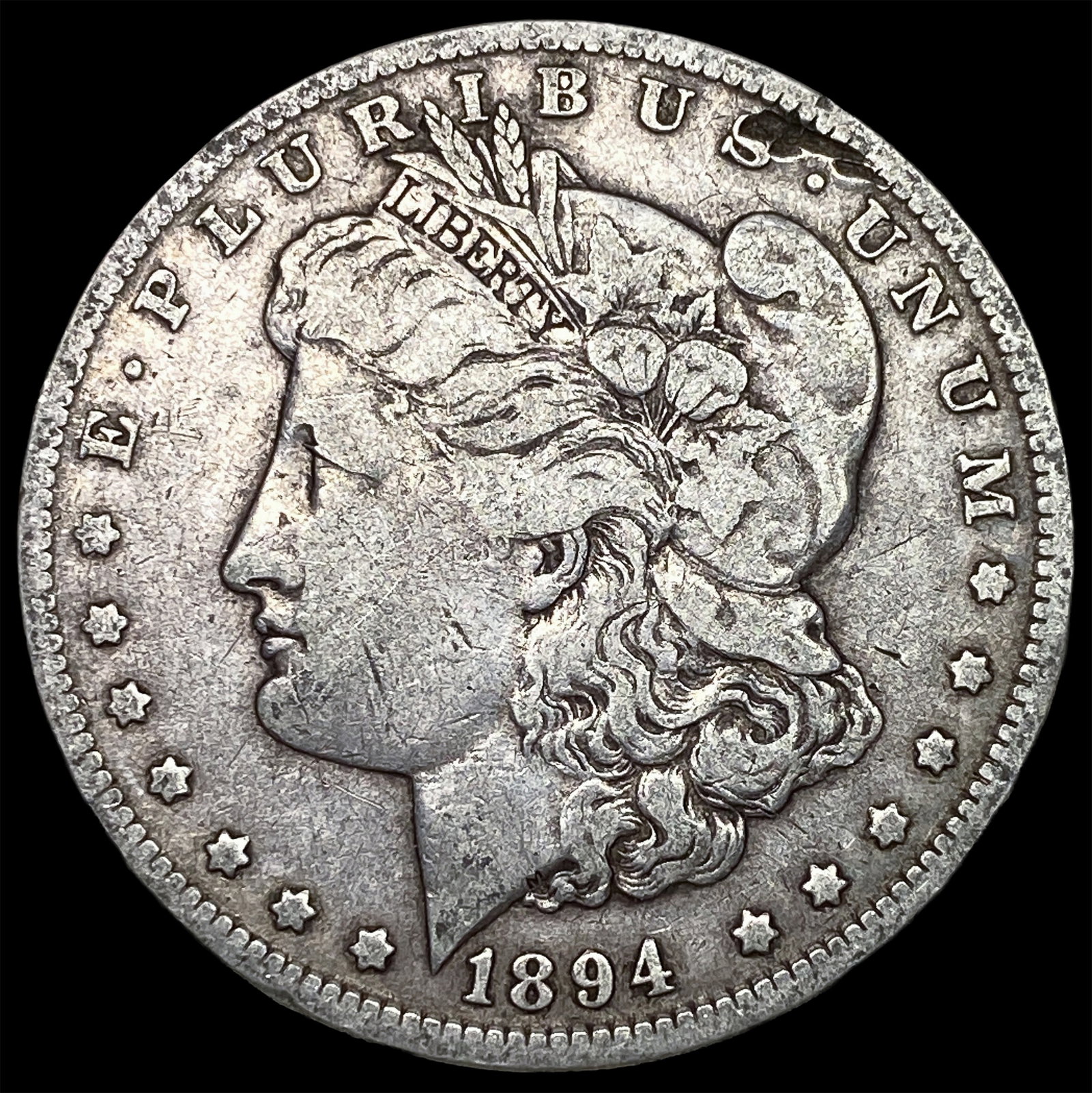 1894-O Silver Morgan Dollar LIGHTLY CIRCULATED (1 of 2)